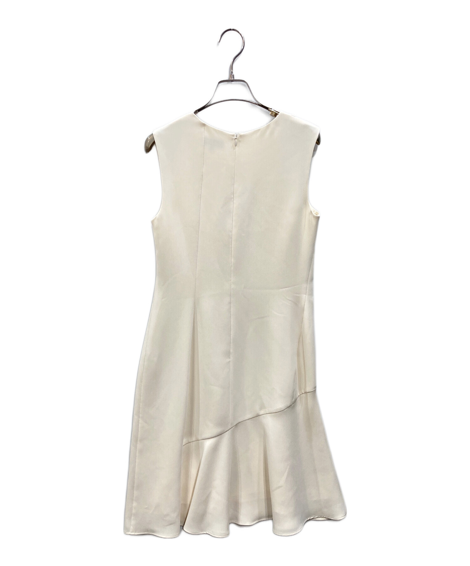 1062 セオリー Classic Crepe Fitted Flare DR 中古・古着通販】theory (セオリー) CLASSIC CREPE ASYM DRAPE DR