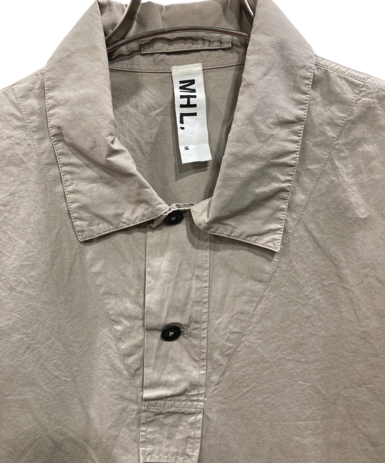中古・古着通販】MHL (マーガレットハウエル) COMPACT COTTON POPLIN