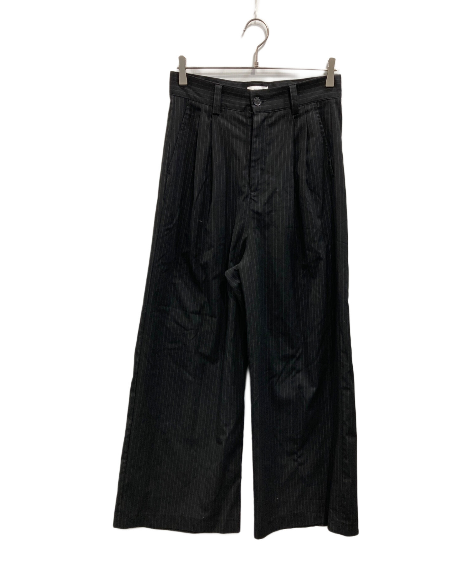 中古・古着通販】SINSS (シンス) 2タックワイドストレートストライプ