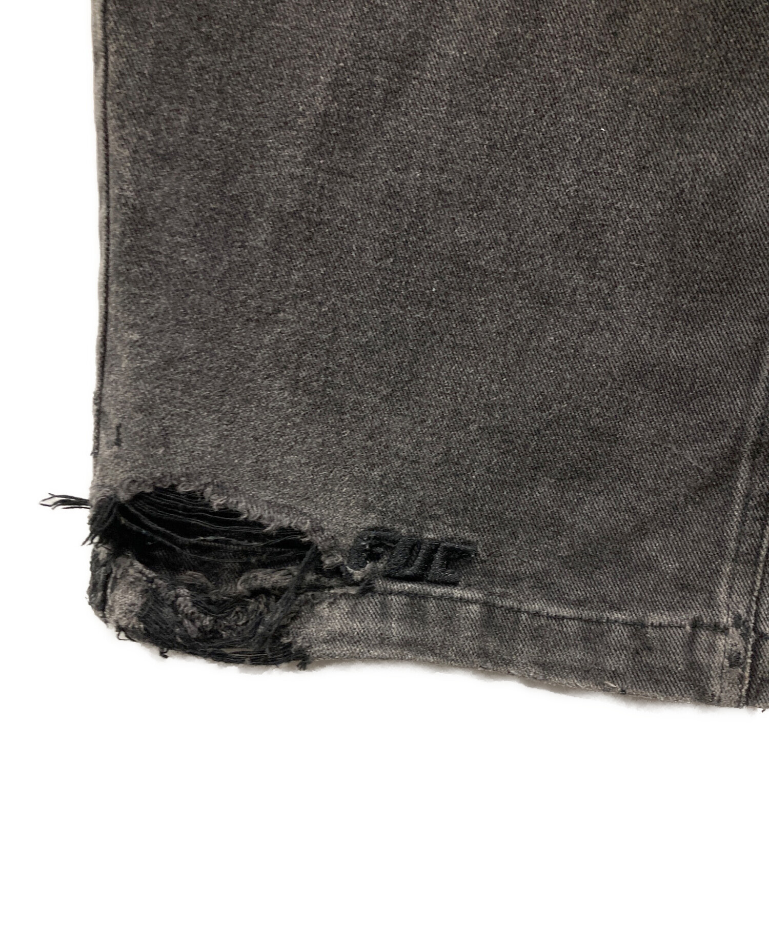 中古・古着通販】FUC (ファックアップコー) FF DRAGON JEANS ブラック 
