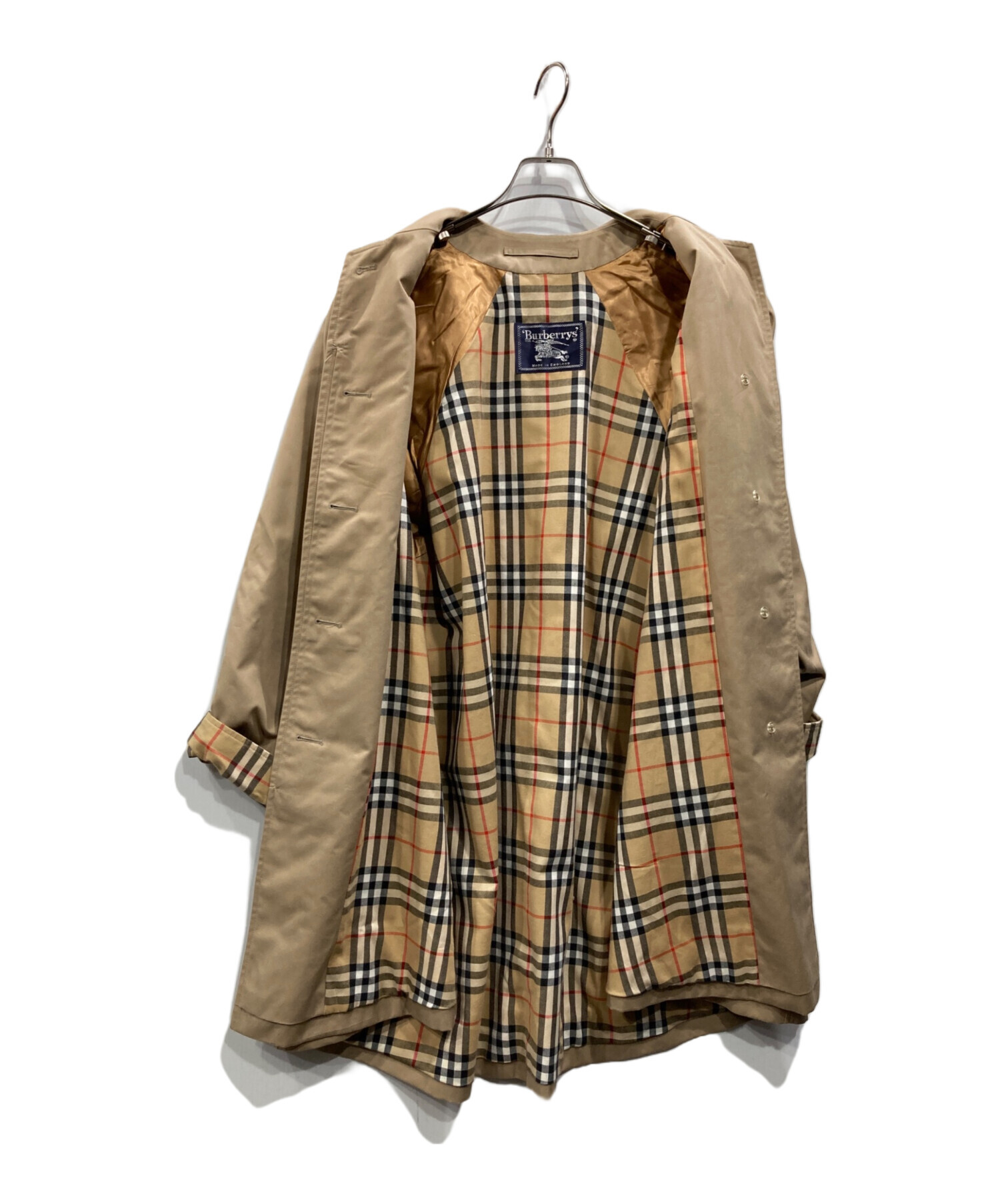中古・古着通販】Burberry's (バーバリーズ) 裏地ノヴァチェック比翼