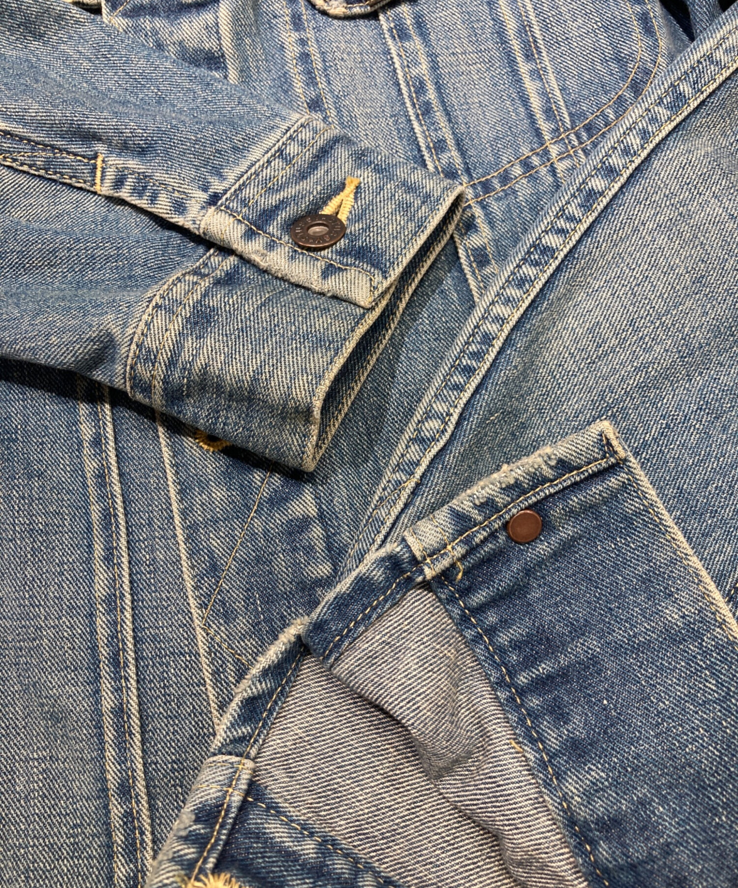 Stussy Lee コラボ デニムジャケット コーデュロイ襟 Lサイズ Stussy Lee コラボ デニムジャケット コーデュロイ襟 Lサイズ STUSSY