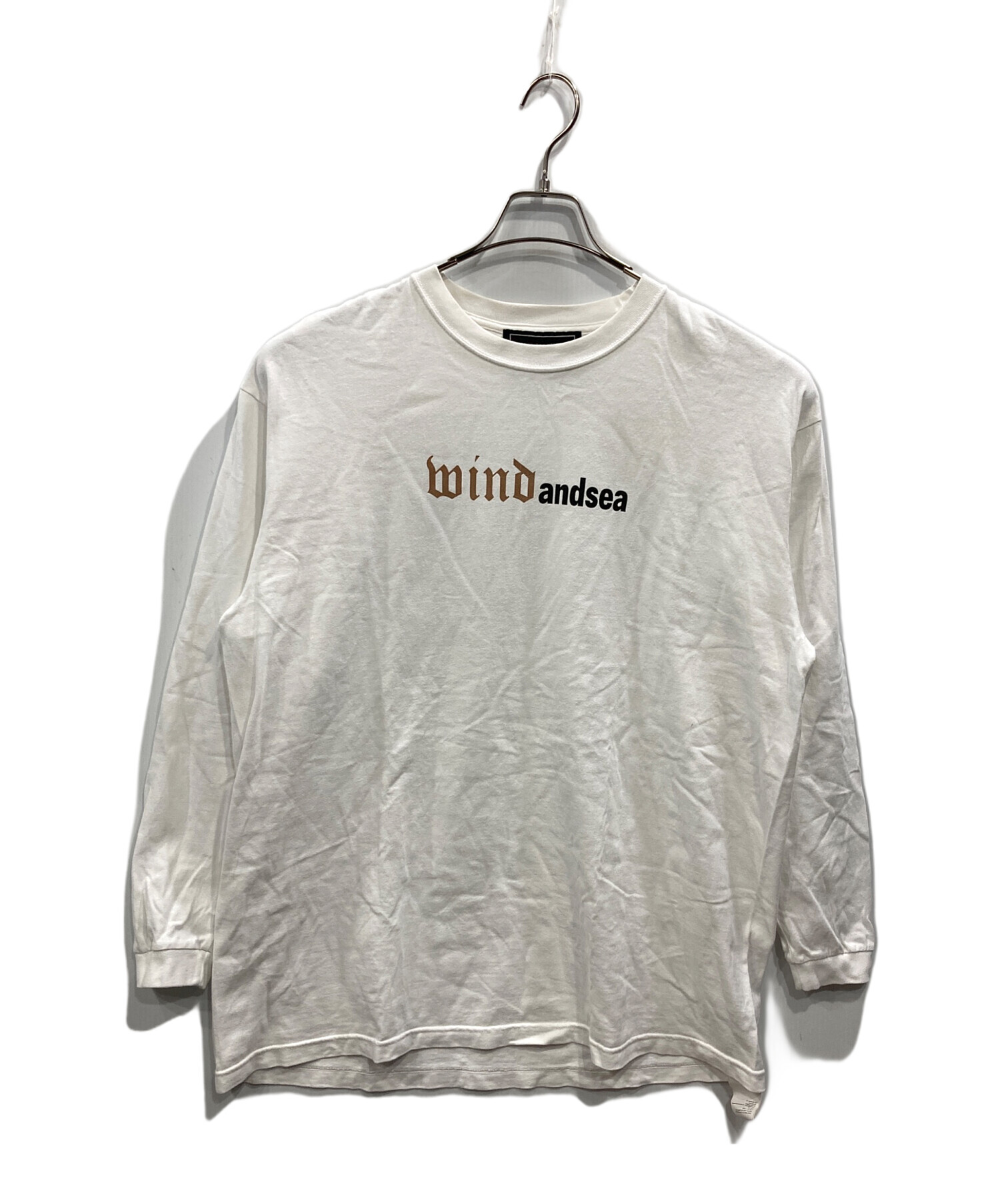 中古・古着通販】WIND AND SEA (ウィンダンシー) FRONT LOGO L/S TEE