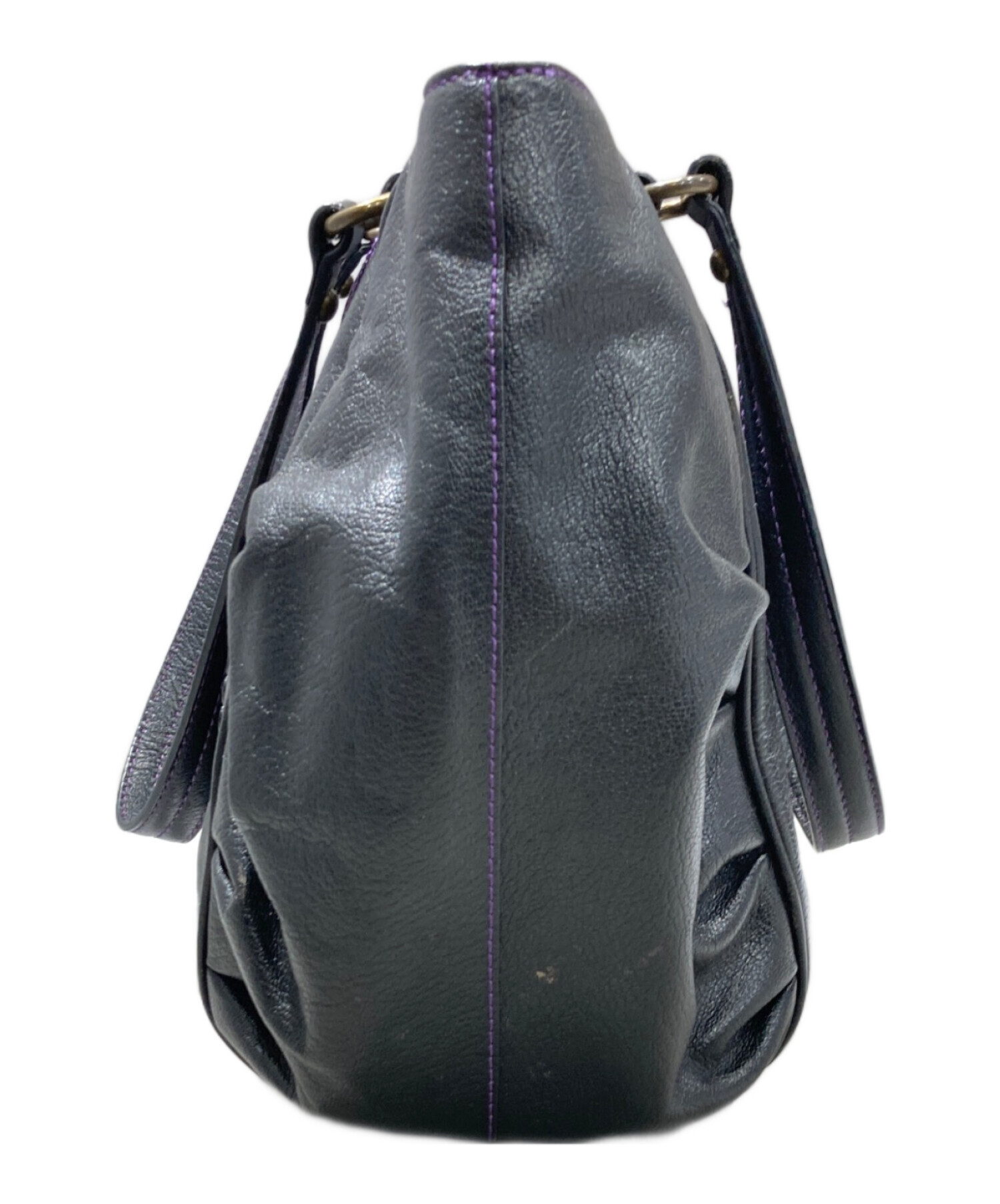 中古・古着通販】ANNA SUI (アナスイ) バタフライチャームレザートート
