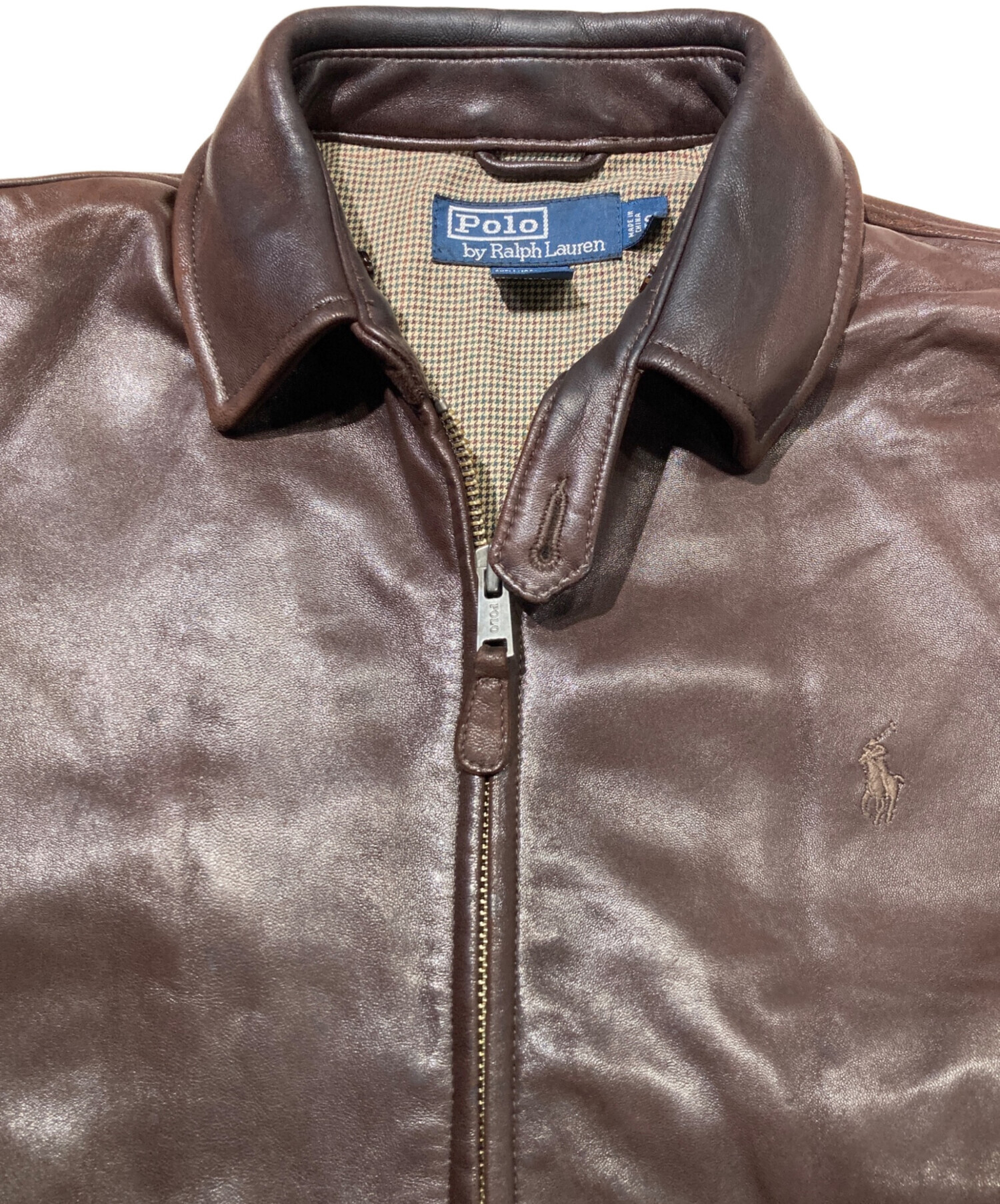 中古・古着通販】POLO RALPH LAUREN (ポロ・ラルフローレン) レザー