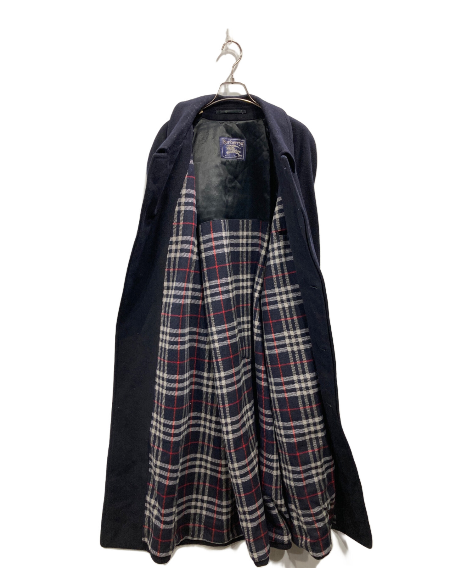 バーバリーズ　メルトンステンカラーコート カシミヤ混　バーバリー　ヴィンテージ 中古・古着通販】Burberry's (バーバリーズ) WOOL&CASHMERE ノヴァ