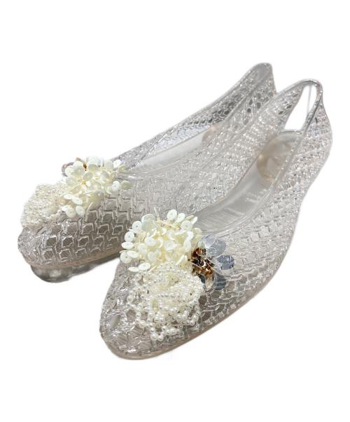 新品未使用 Heavenly Jelly フラットシューズ クリア ビジュー 中古・古着通販】HEAVENLY JELLY (ヘブンリージェリー) VOW クリア