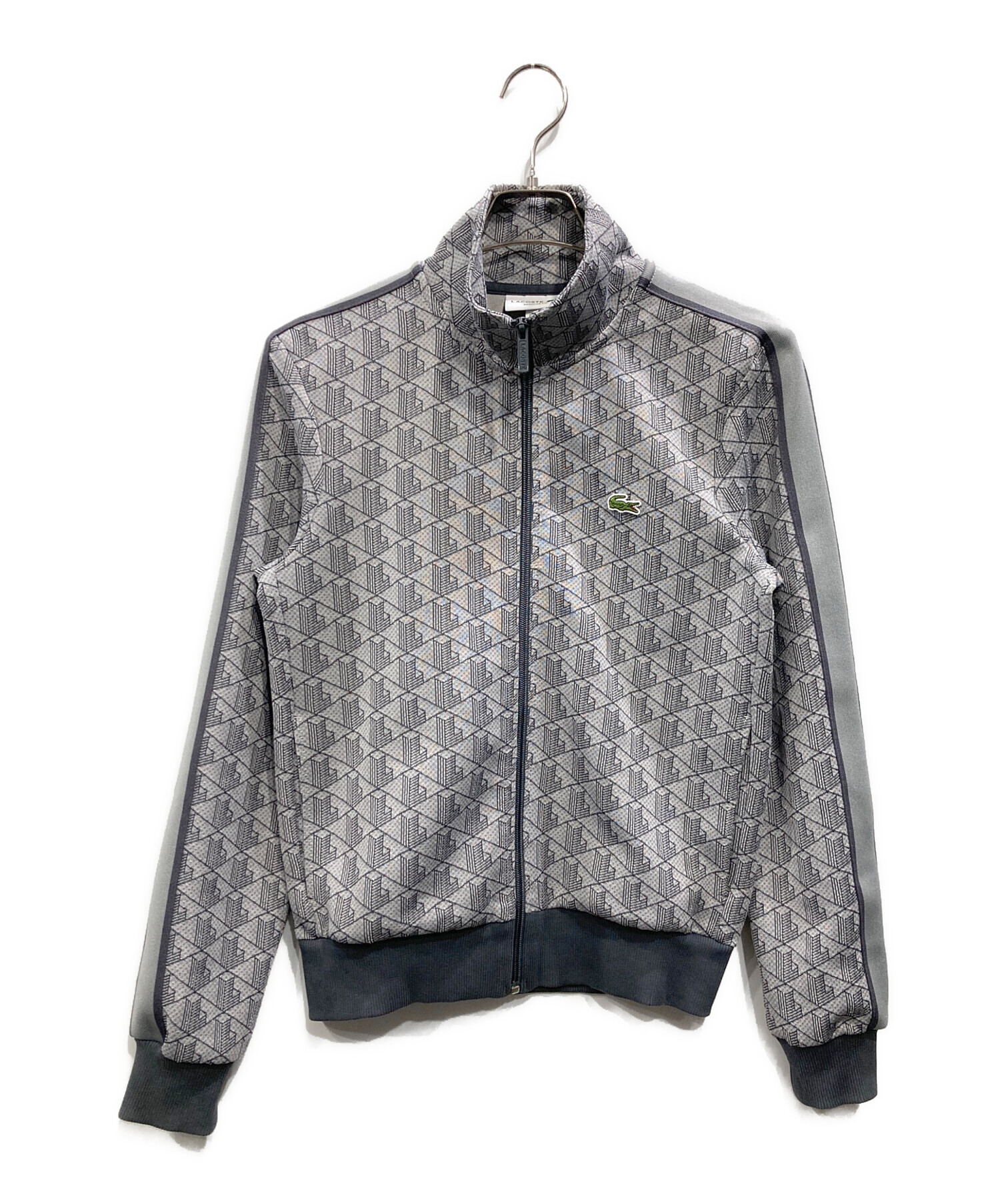 LACOSTE トラックジャケット xs 中古・古着通販】LACOSTE (ラコステ) モノグラムジャカードトラック