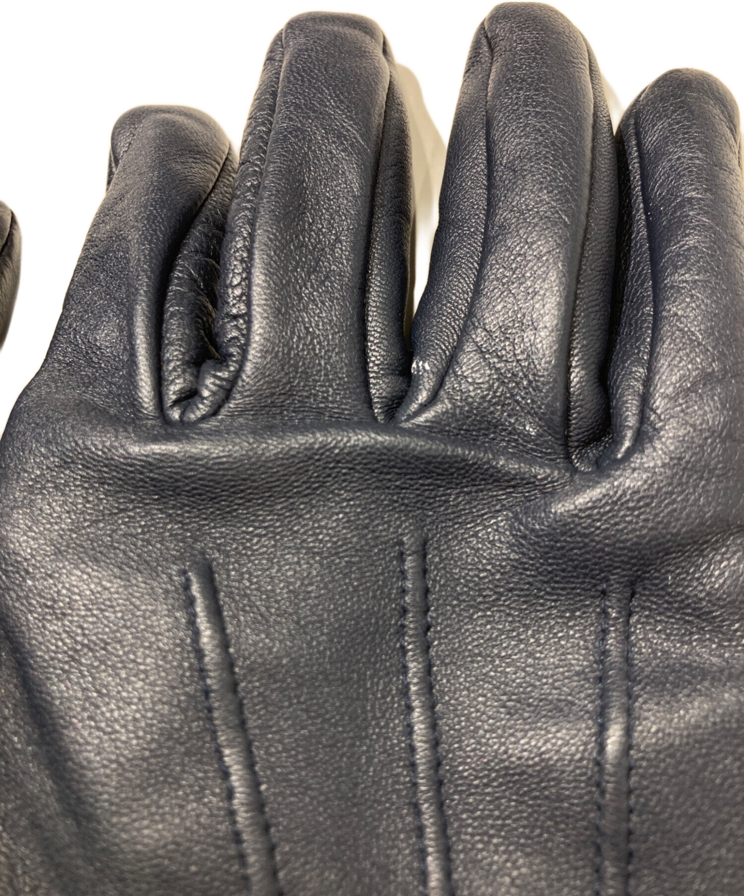 未使用品　Paul Smith ポールスミス　手袋　グローブ　レザー　ストライプ 中古・古着通販】Paul Smith (ポールスミス) シグネチャーストライプ