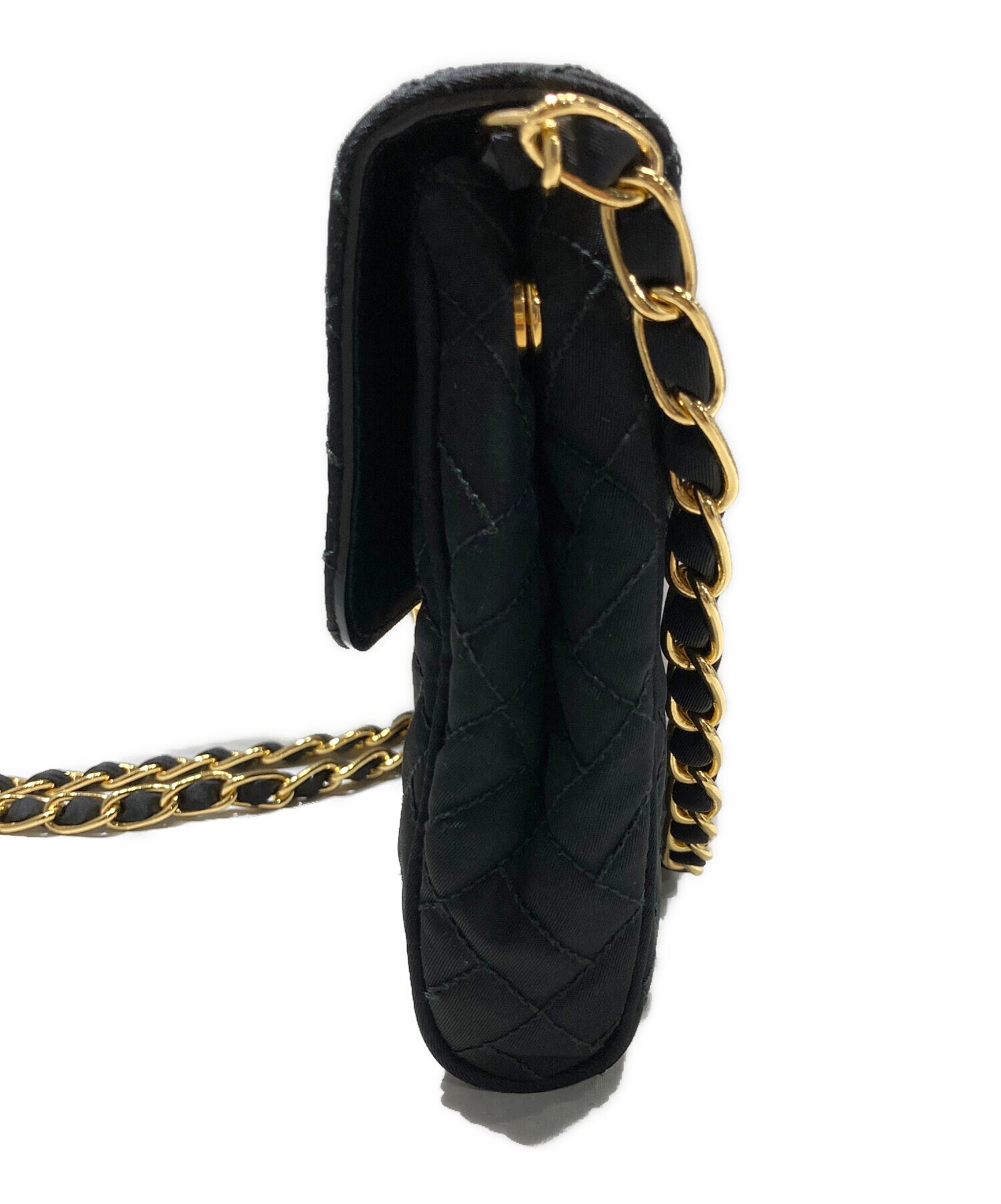 中古・古着通販】PRADA (プラダ) キルティングチェーンショルダー