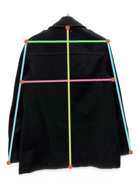 中古・古着通販】COACH (コーチ) Pコート ブラック サイズ:M｜ブランド