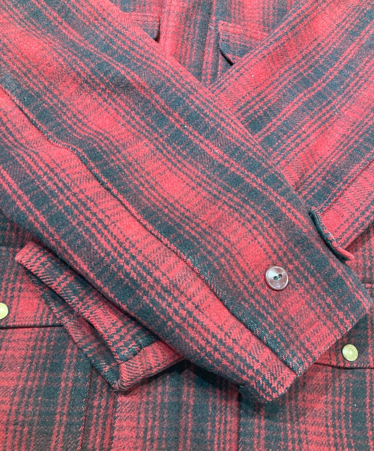 中古・古着通販】WOOLRICH (ウールリッチ) 黒タグ ハンティング