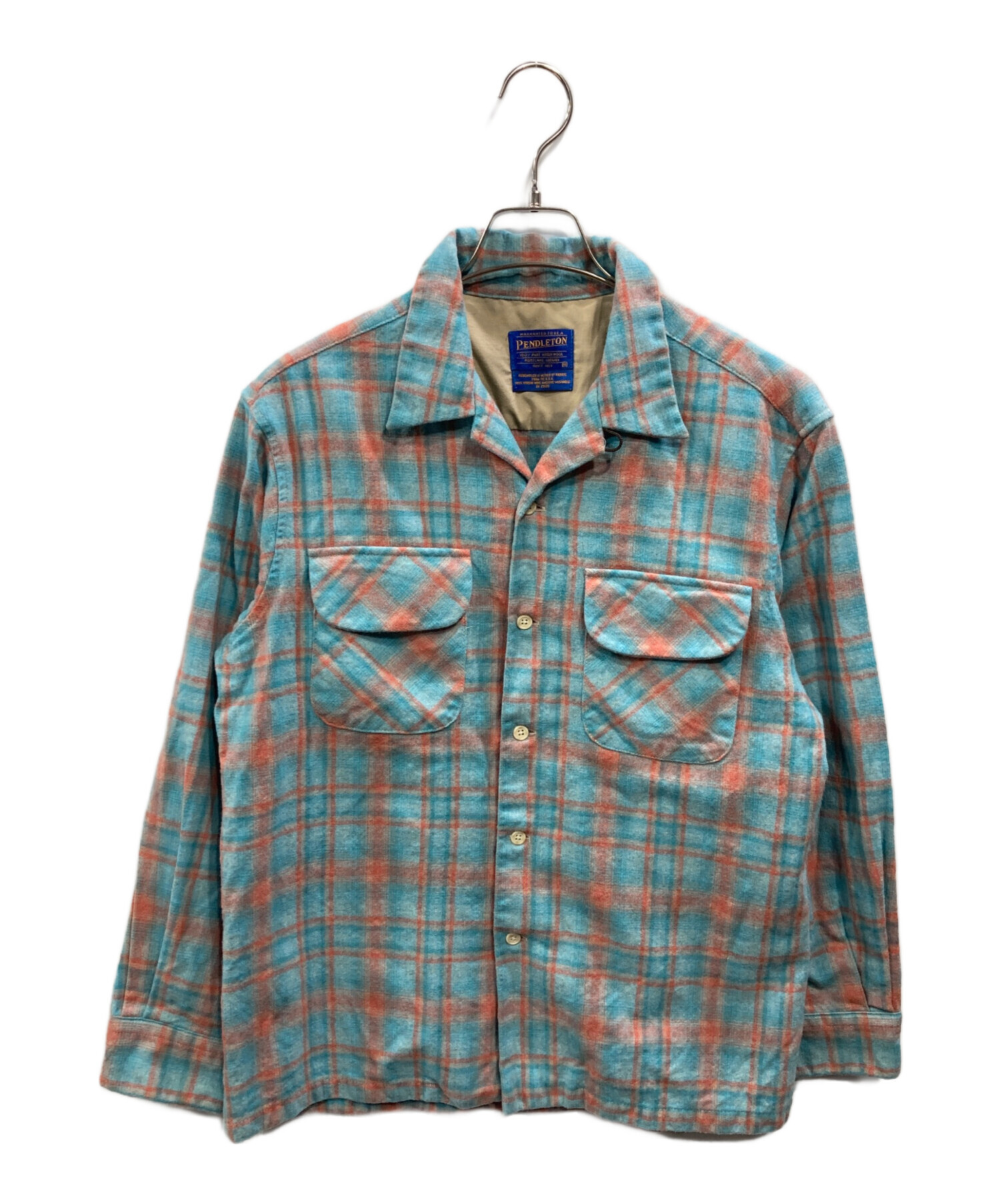 中古・古着通販】PENDLETON (ペンドルトン) 復刻 ボードシャツ ブルー