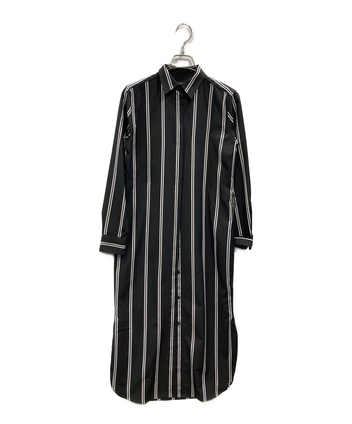 POLO RALPH LAUREN ストライプシャツワンピース 中古・古着通販】LAUREN RALPH LAUREN (ローレン ラルフ ローレン