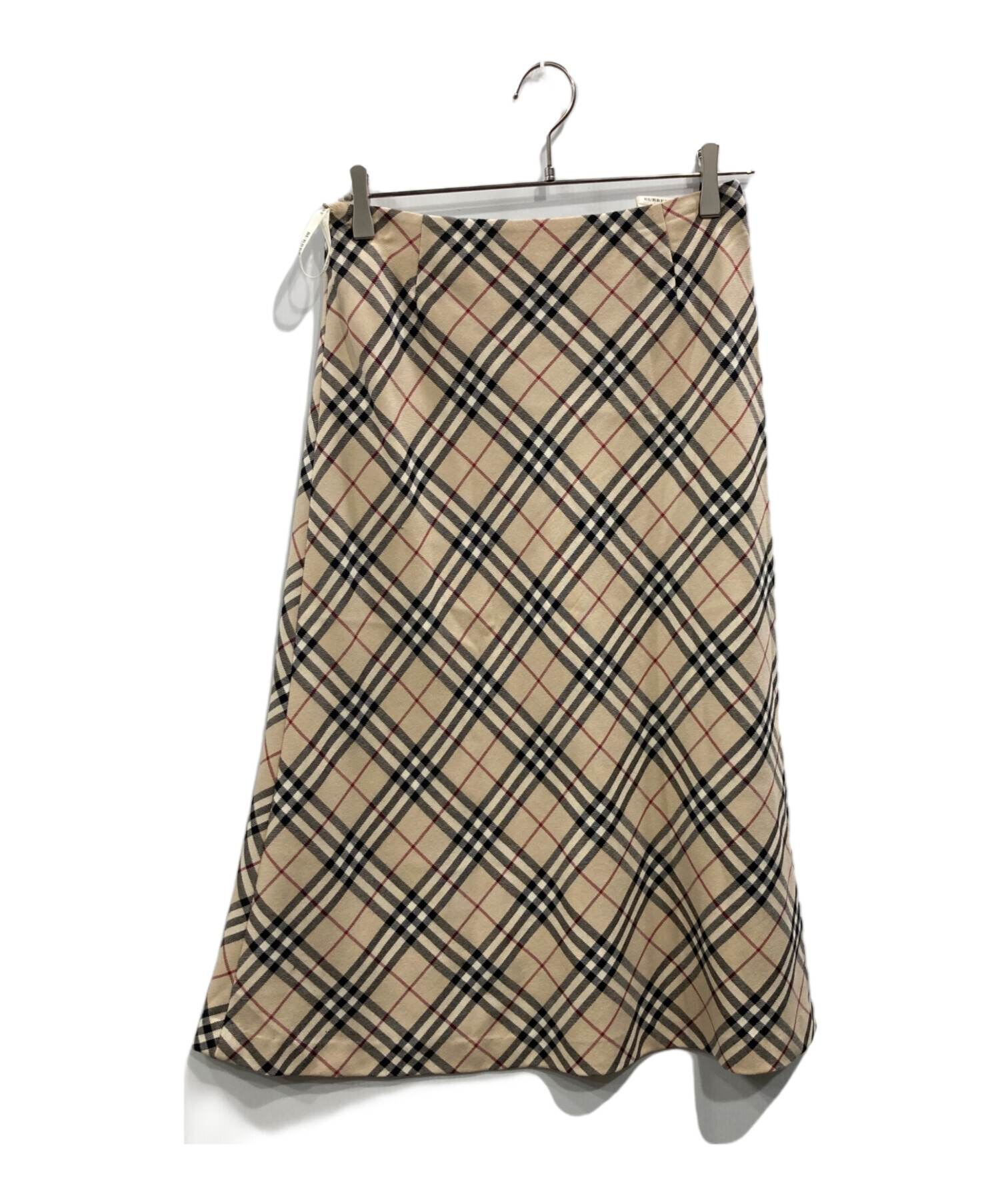 BURBERRY LONDON フレアスカート ベージュ 36 中古・古着通販】BURBERRY LONDON (バーバリーロンドン) ノヴァ