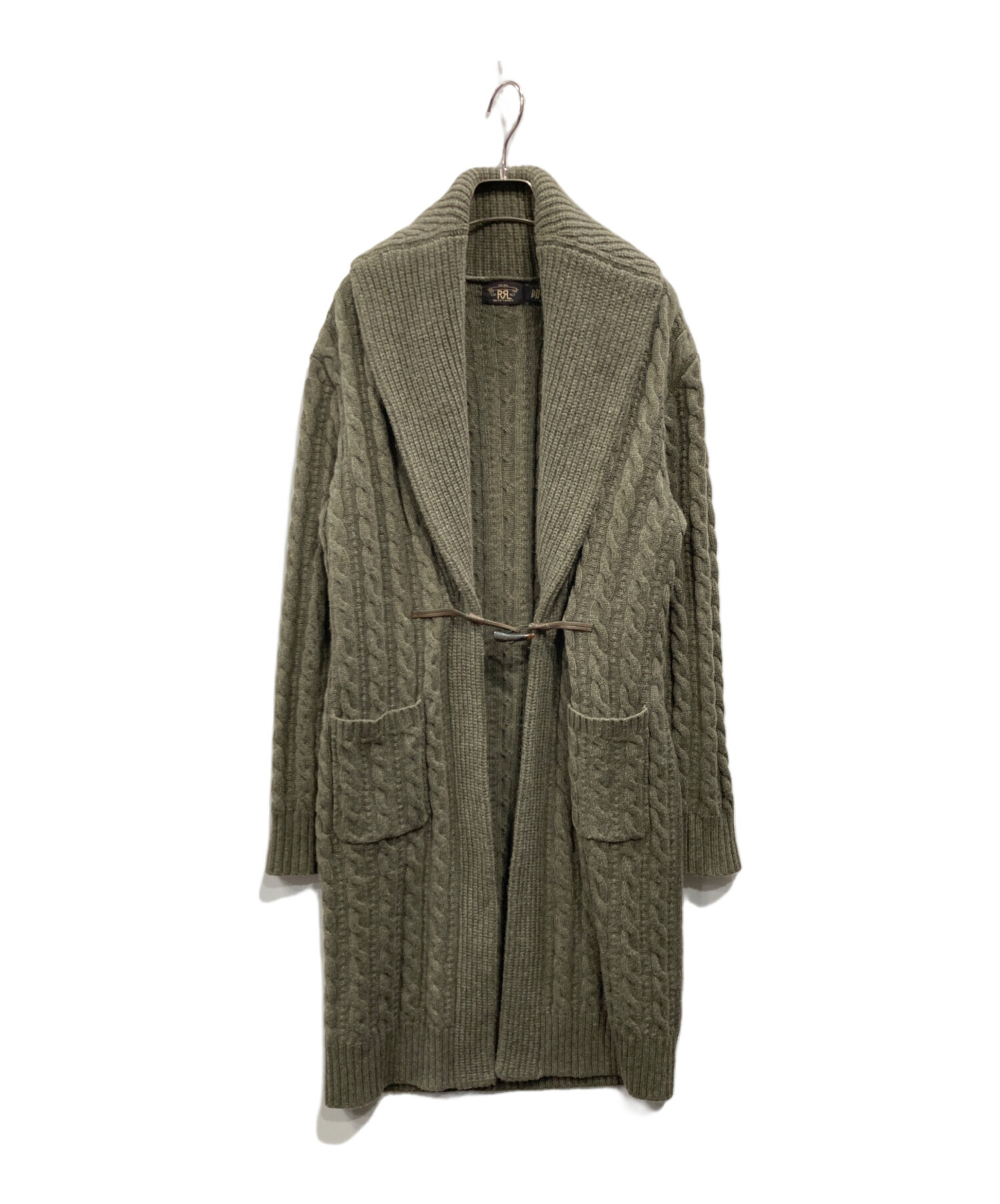 中古・古着通販】RRL (ダブルアールエル) カシミヤ混 ショールカラー
