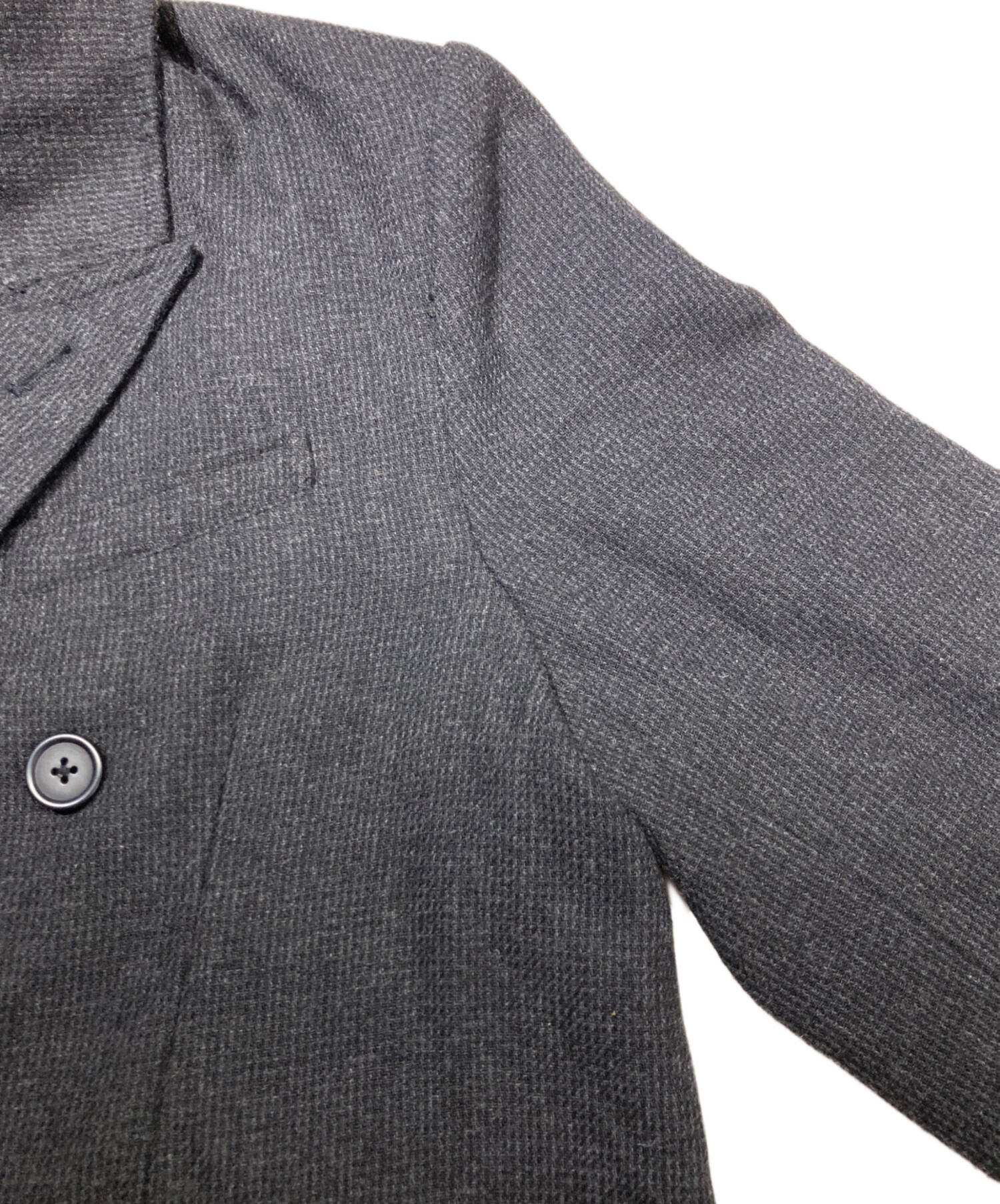 中古・古着通販】SINSS (シンス) Classic Wool Blend Tweed Coat