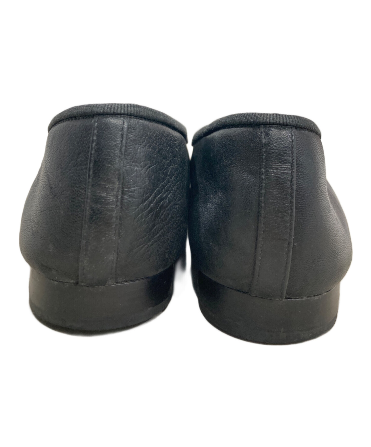 【CHANEL】シャネル バレリーナ 黒 35 1/2 中古・古着通販】CHANEL (シャネル) バレリーナ ブラック サイズ:36 1