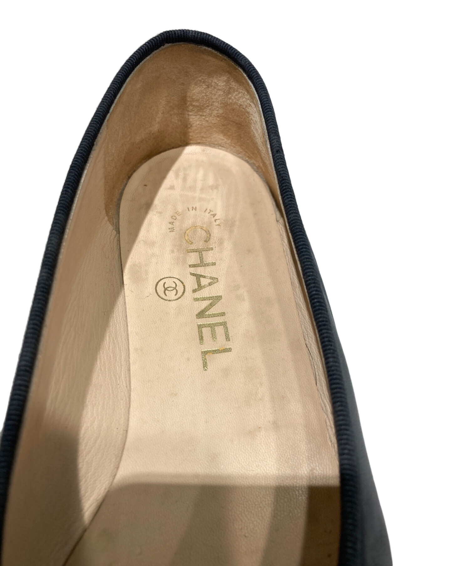 中古・古着通販】CHANEL (シャネル) バレリーナ ブラック サイズ:36 1