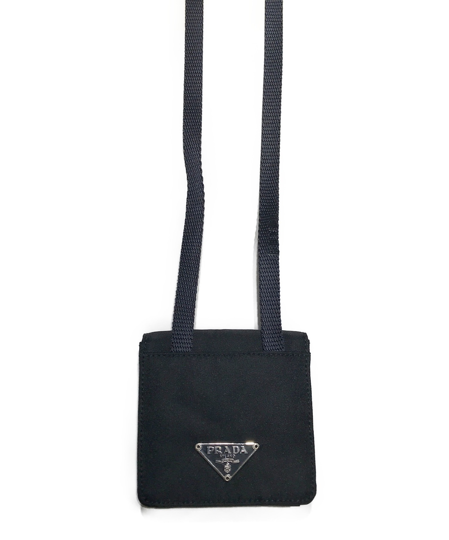 中古・古着通販】PRADA (プラダ) コインケース ブラック｜ブランド 
