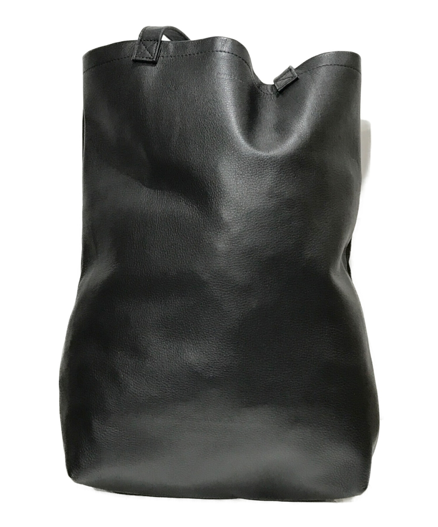 hender scheme cow bag m black エンダースキーマ