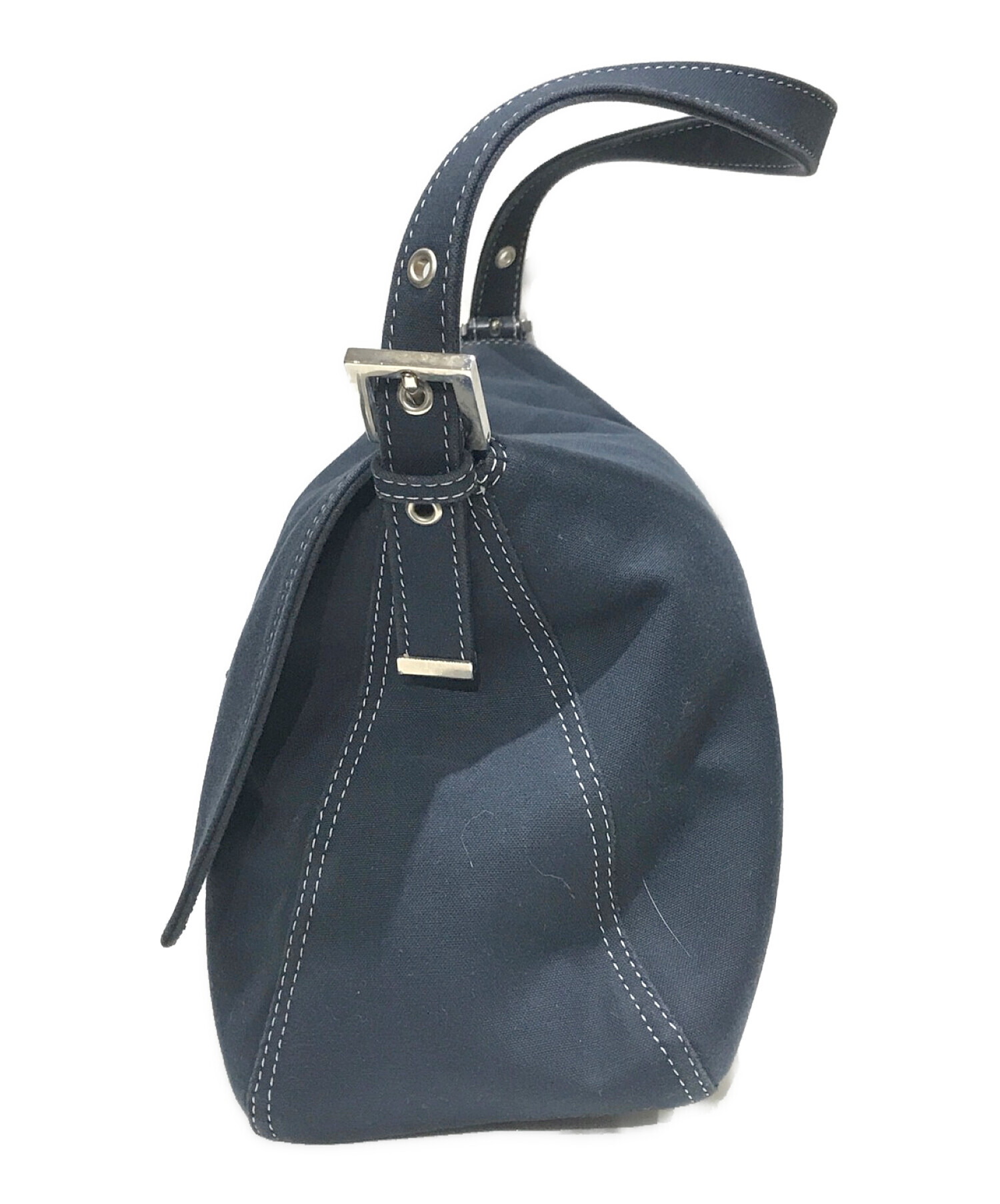 中古・古着通販】FENDI (フェンディ) キャンバスショルダーバッグ 