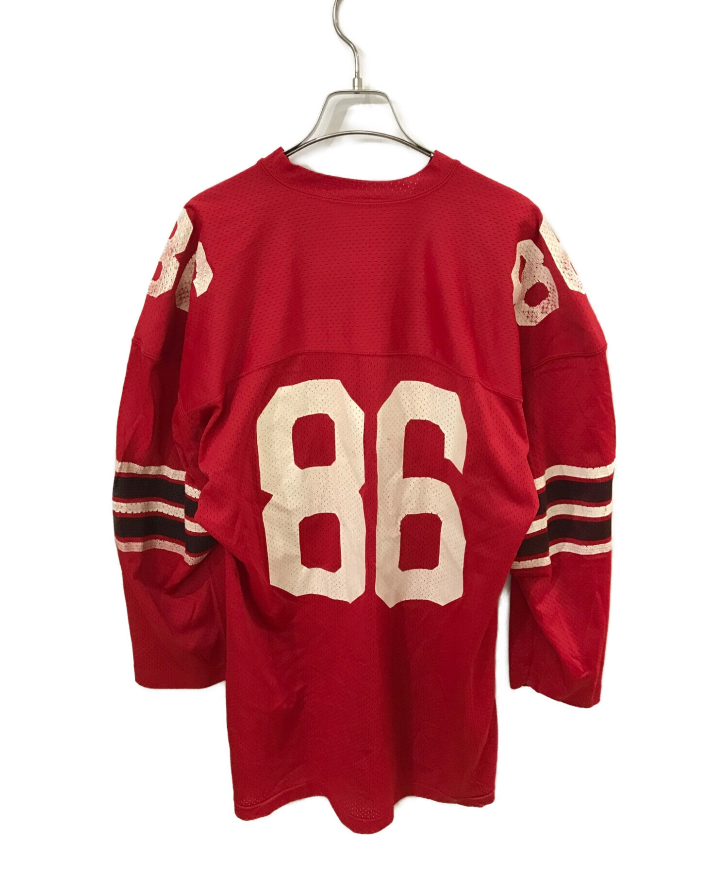 【海外古着】70-80s Champion フットボールシャツ / 着画あり 中古・古着通販】Champion (チャンピオン) 70-80s フットボールT