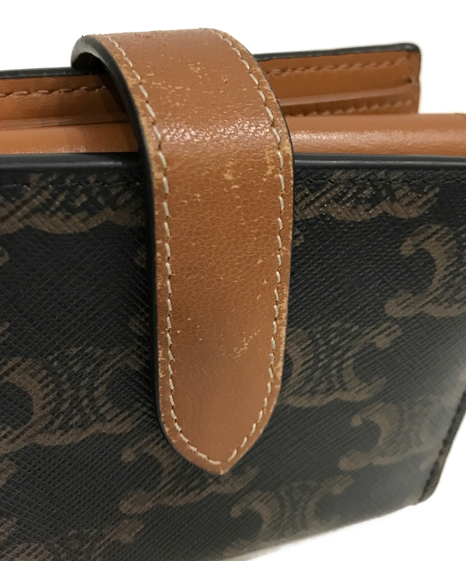 中古・古着通販】CELINE (セリーヌ) スモール ストラップウォレット