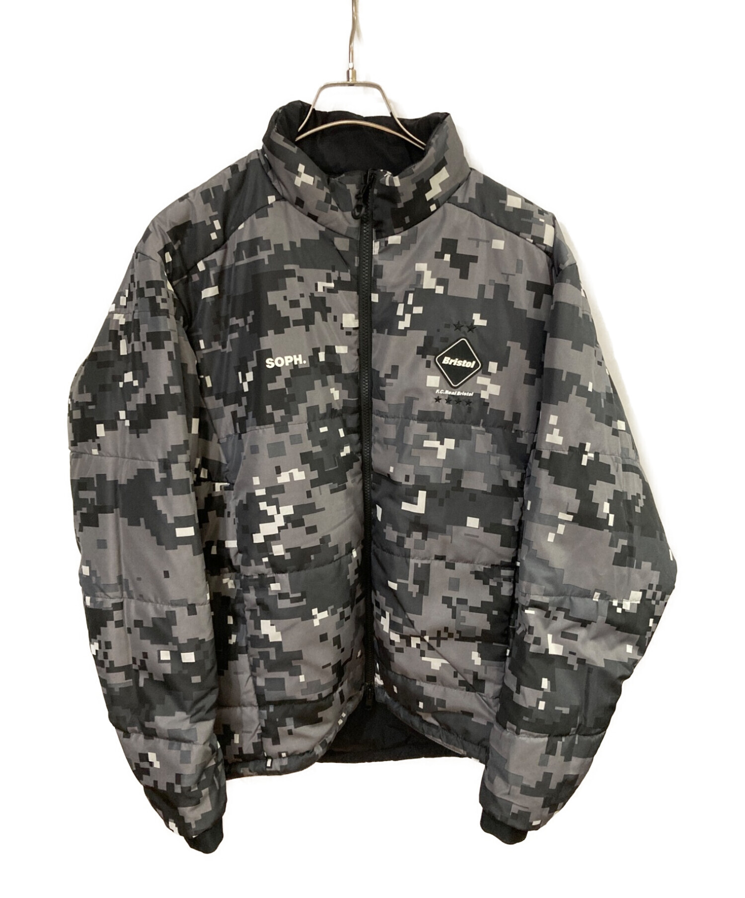 FCRB REVERSIBLE CAMOUFLAGE PADDED ブルゾン