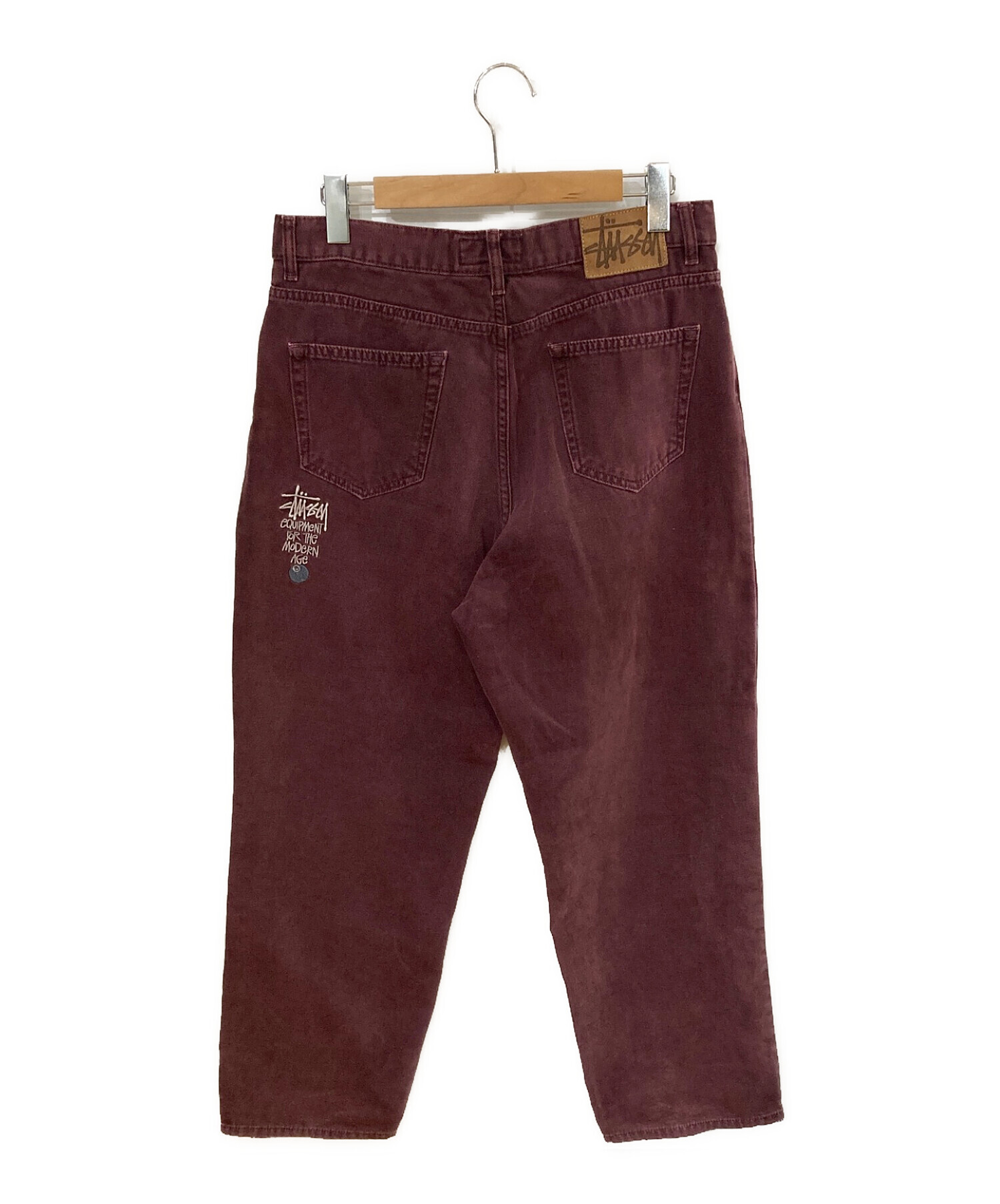 中古・古着通販】stussy (ステューシー) Washed Canvas Big Ol Jeans 
