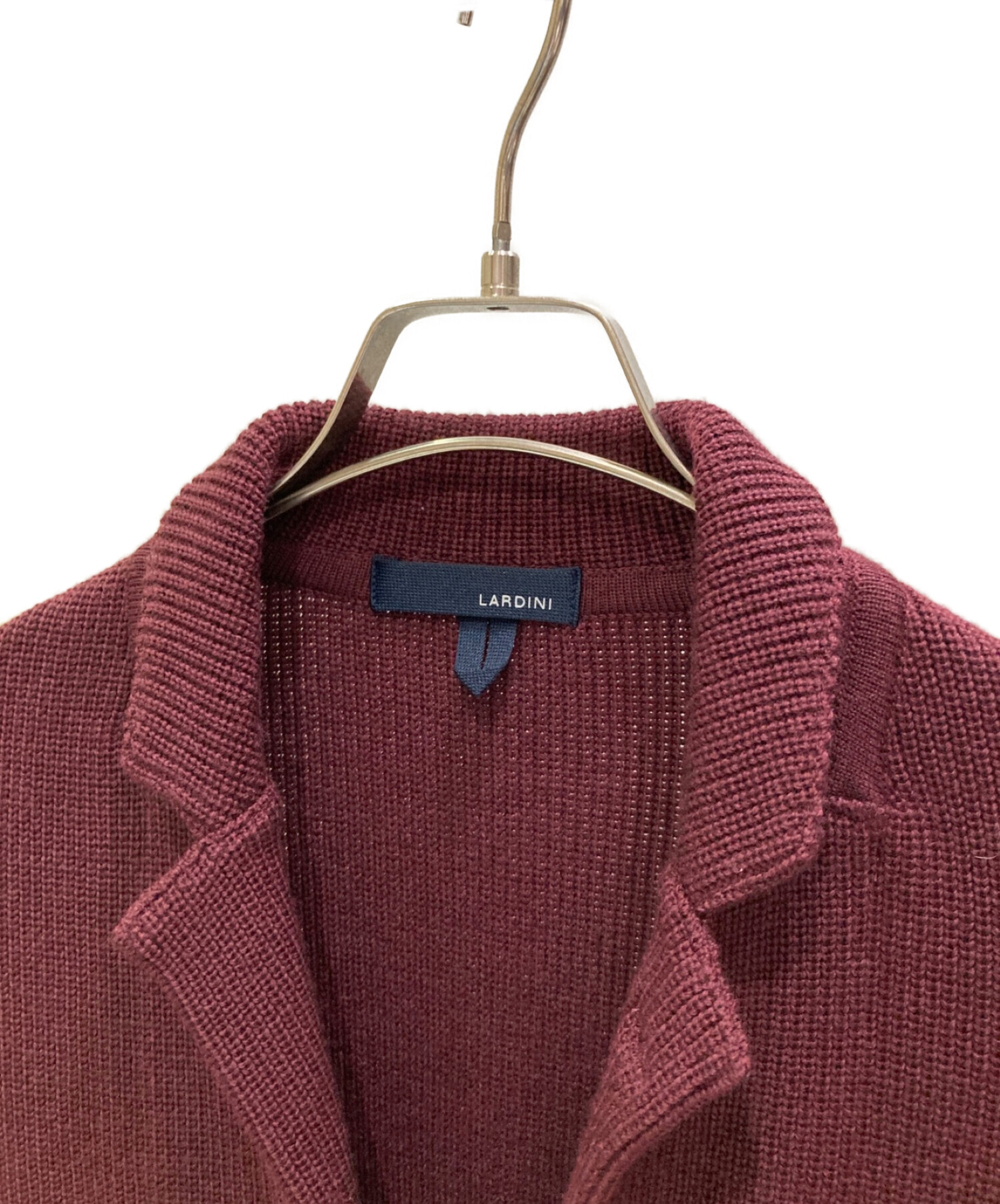 中古・古着通販】LARDINI (ラルディーニ) ウールニットテーラード