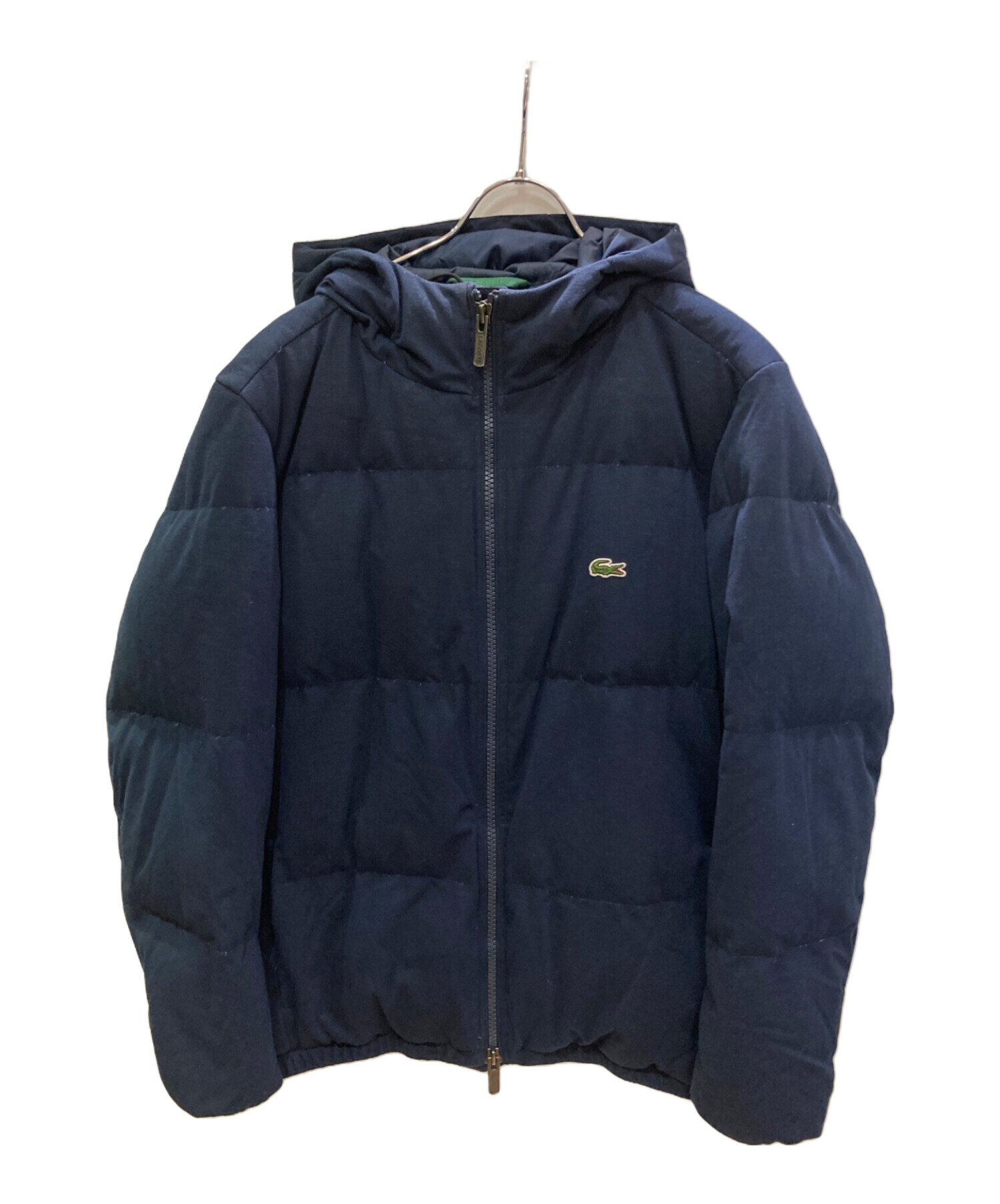 中古・古着通販】LACOSTE (ラコステ) ダウンジャケット ネイビー