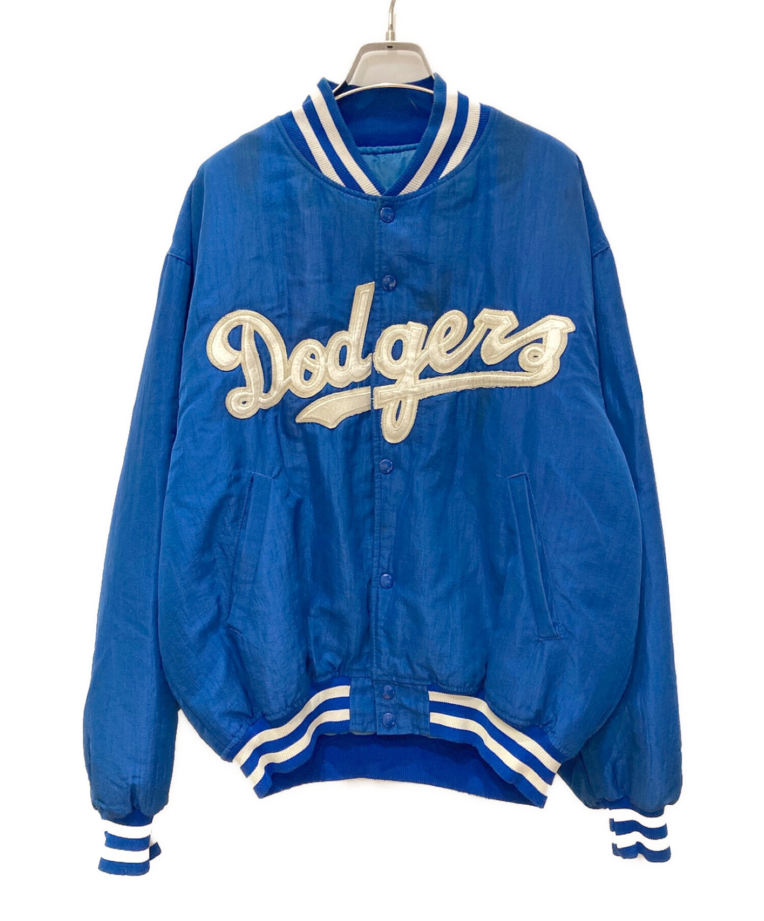 中古・古着通販】STARTER (スターター) 90sスタジャン ブルー サイズ:L