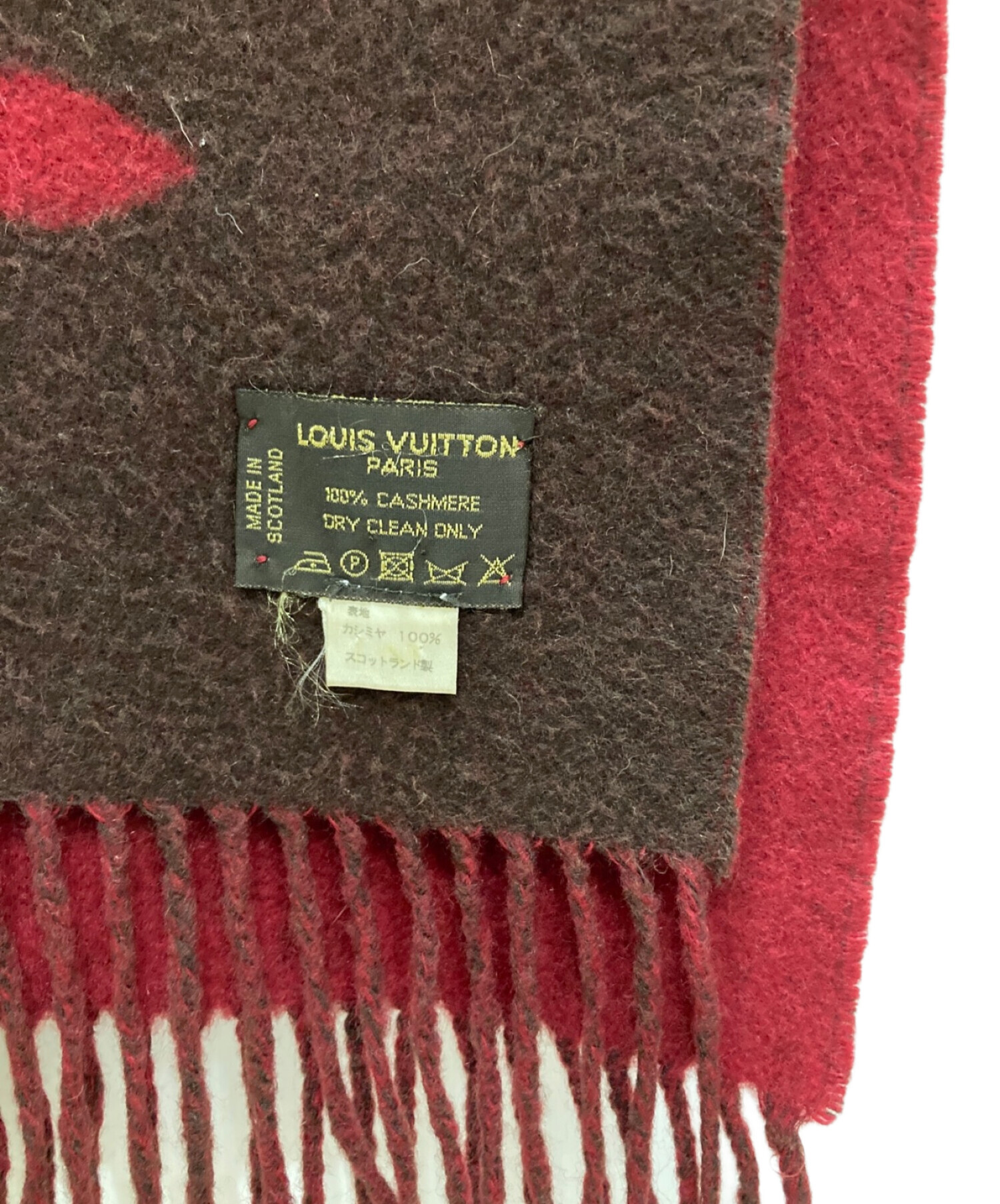 中古・古着通販】LOUIS VUITTON (ルイ ヴィトン) カシミヤストール