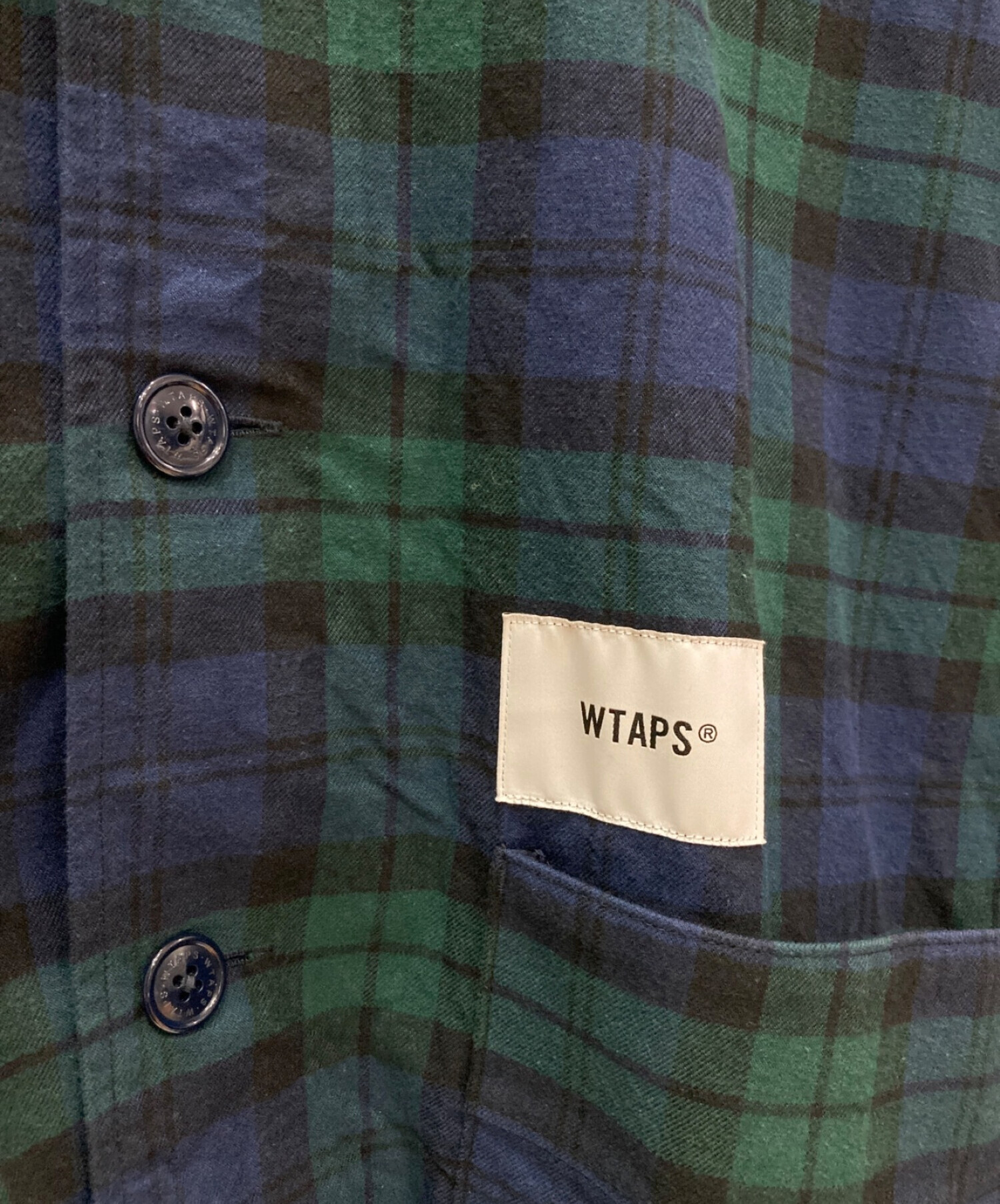 【新品同様】WTAPS BOUT JACKET FLANNEL 中古・古着通販】WTAPS (ダブルタップス) BOUT JACKET FLANNEL