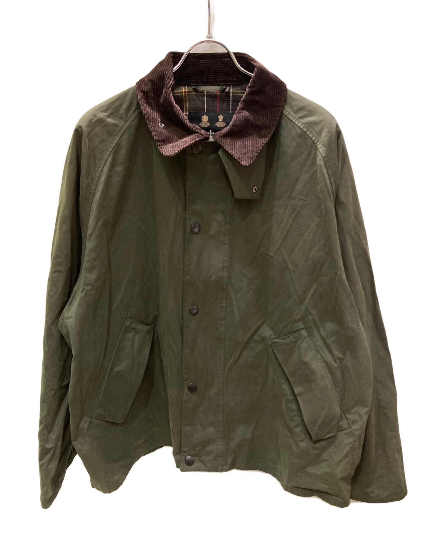 新品 Barbour バブアー TRANSPORT ピーチスキン 38 グリーン 新品 Barbour バブアー TRANSPORT ピーチスキン 38 グリーン Barbour