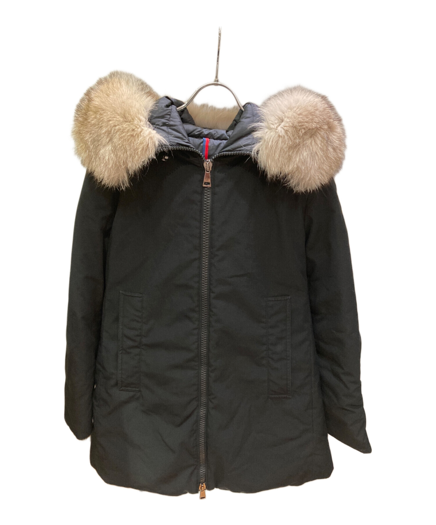 中古・古着通販】MONCLER (モンクレール) ダウンコート ブラック