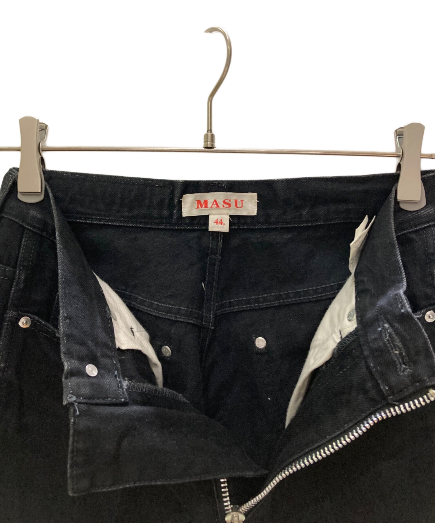 中古・古着通販】masu (エムエーエスユー) ブーツカットデニムパンツ 