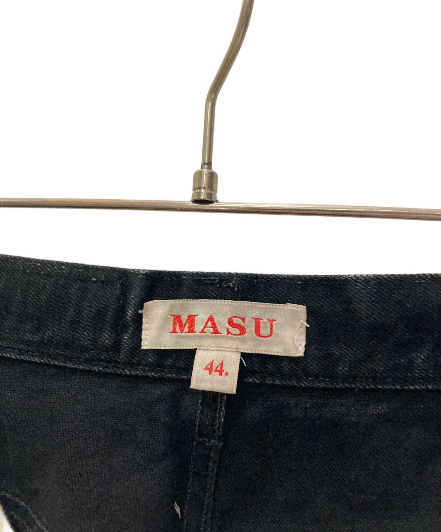 中古・古着通販】masu (エムエーエスユー) ブーツカットデニムパンツ 