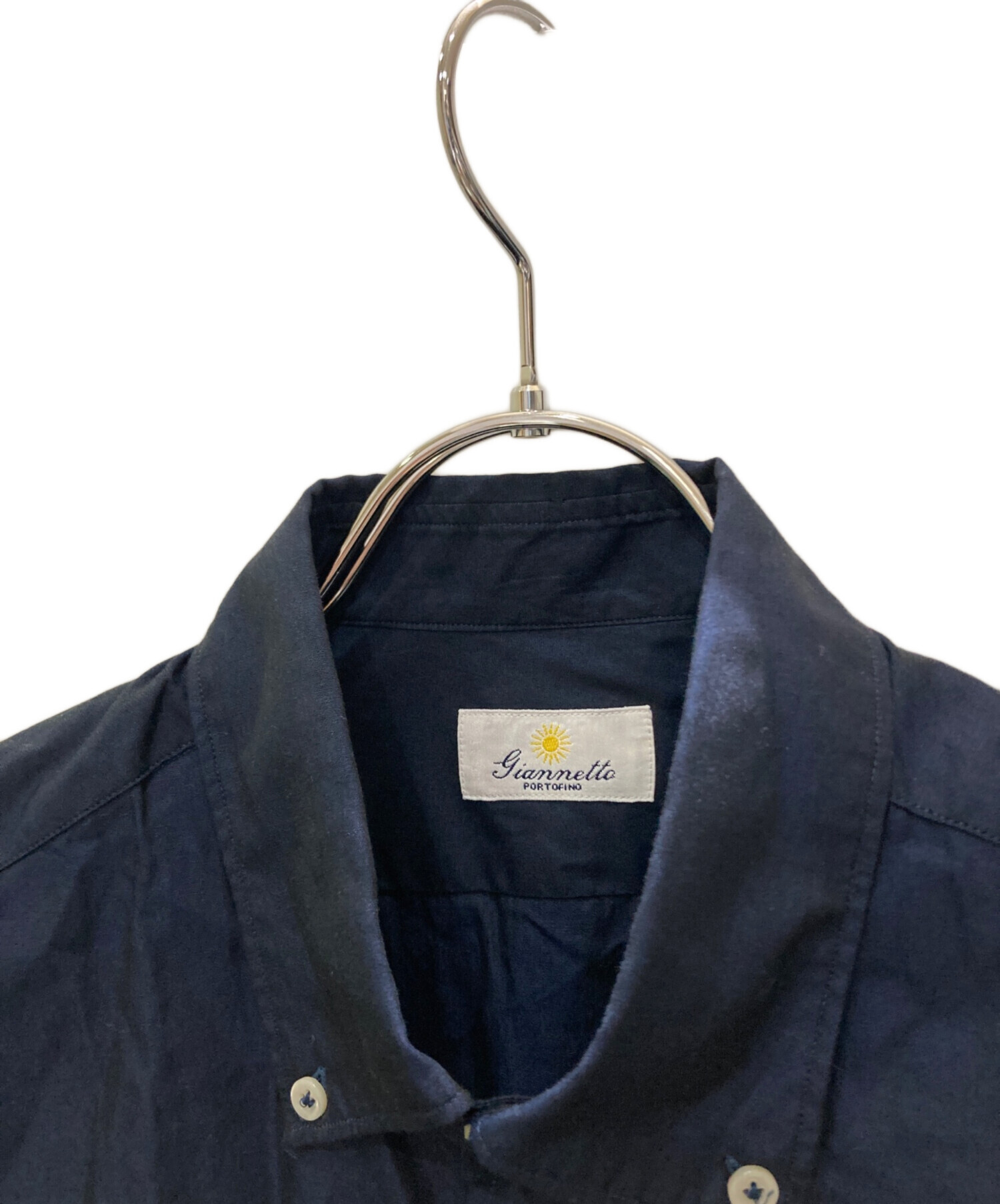 Giannettoジャンネット ボタンダウンワイドカラーシャツ GIANNETTO（ジャンネット） シャツ GIANNETTO / 別注 オックスフォード