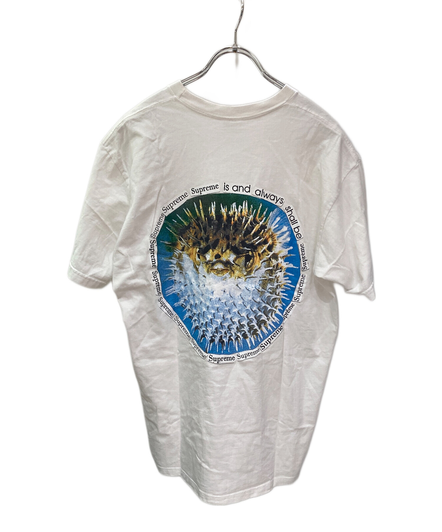 中古・古着通販】SUPREME (シュプリーム) プリントTシャツ ホワイト