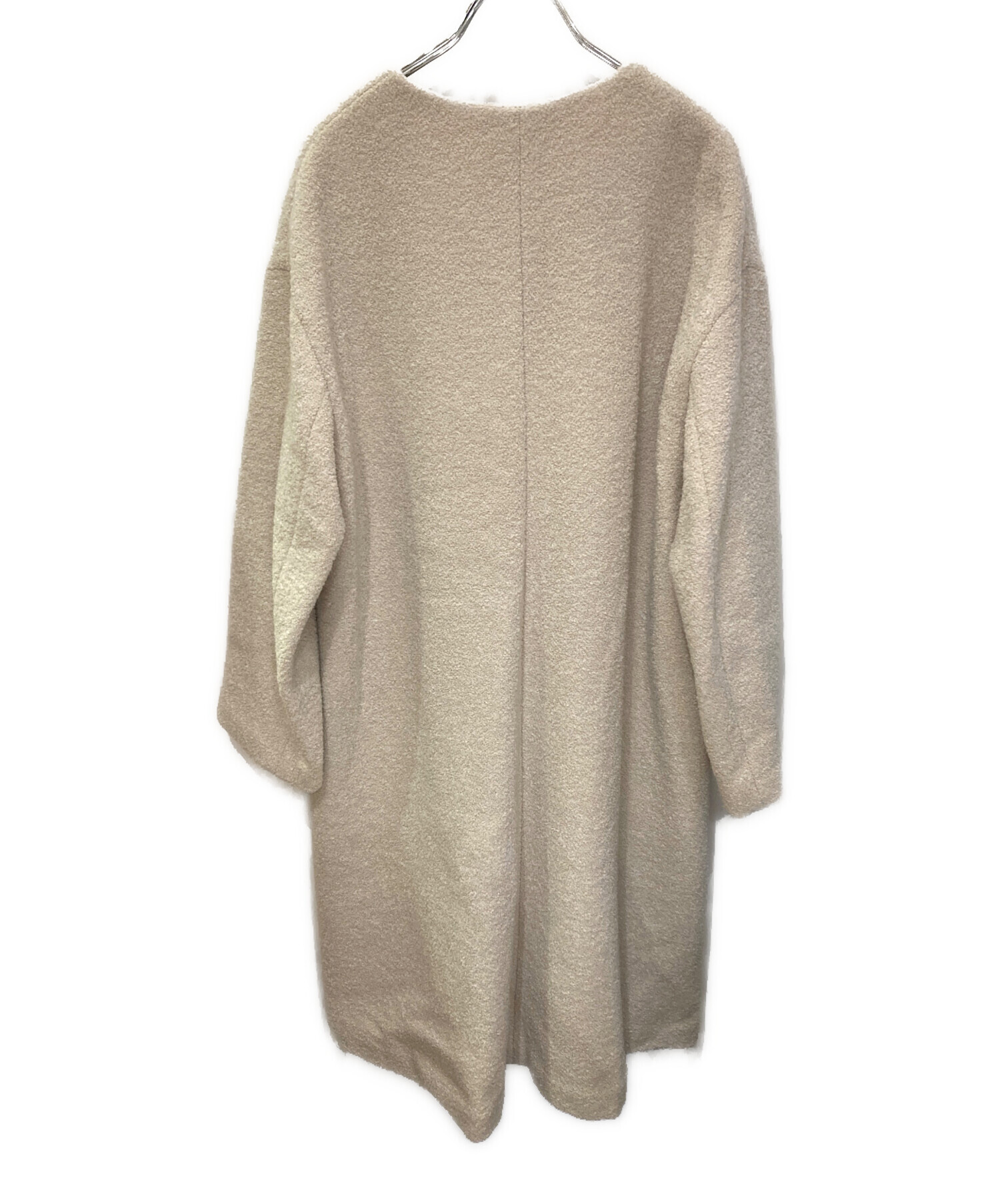 イエナ アイボリー ウールコート サイズ38 イエナ アイボリー ウール