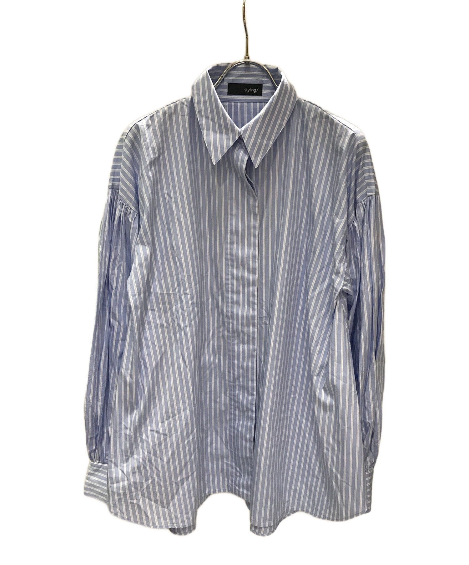 中古・古着通販】styling/ (スタイリング) ボリュームスリーブドレス 