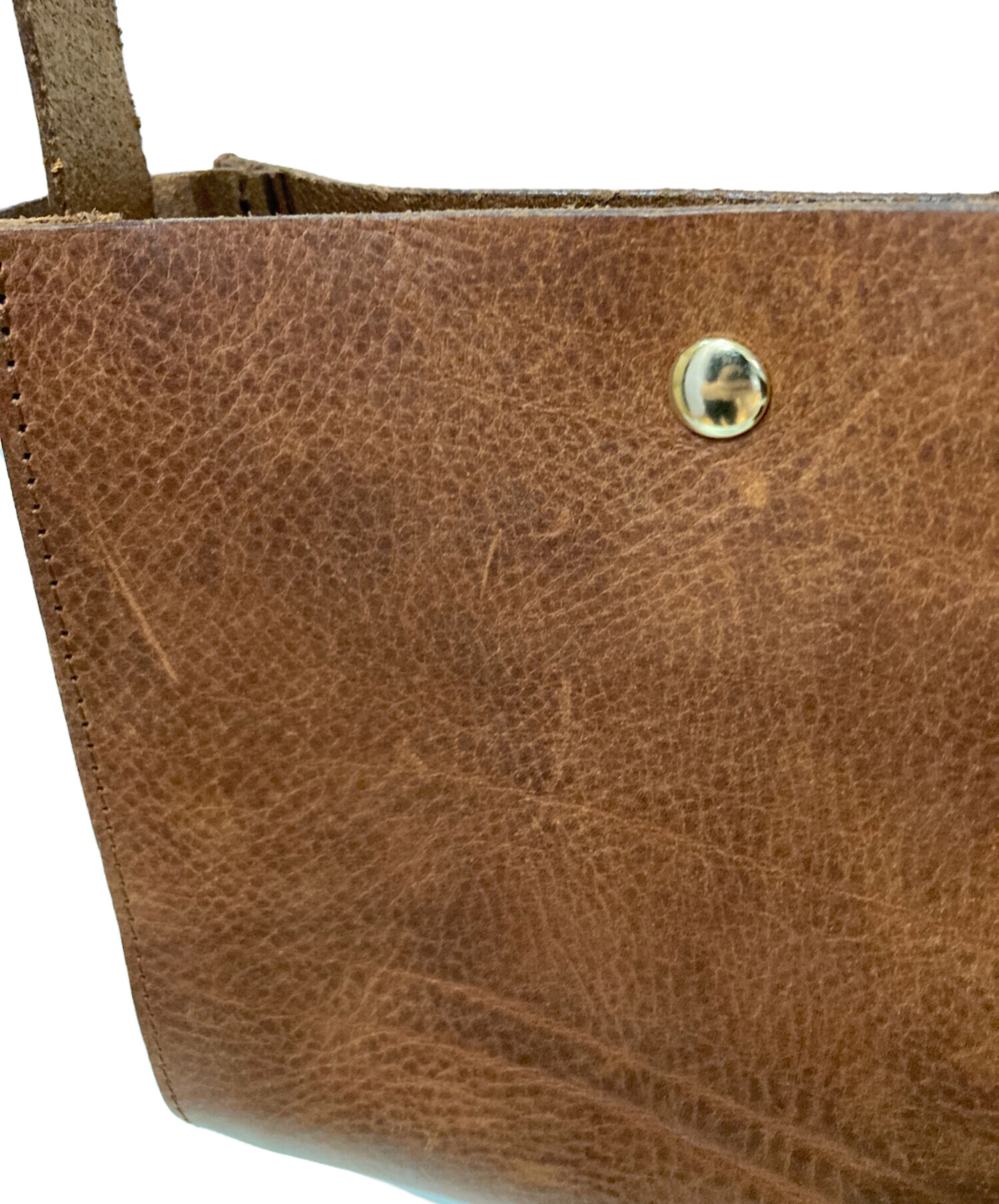 ibona レザー製ブラウンハンドバッグ ibona レザー製ブラウンハンドバッグ