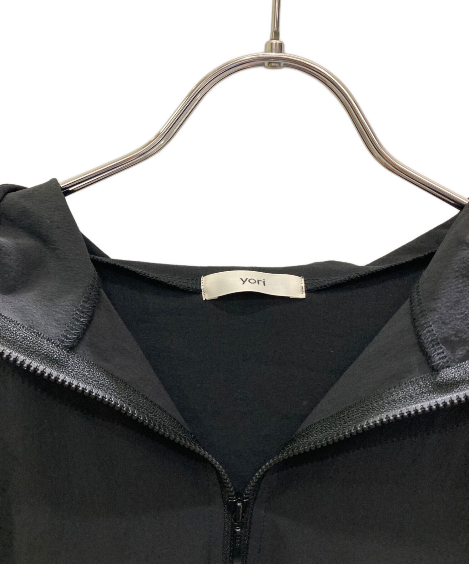 yori ヨリ COOL撥水パーカー ブラック 【公式通販】