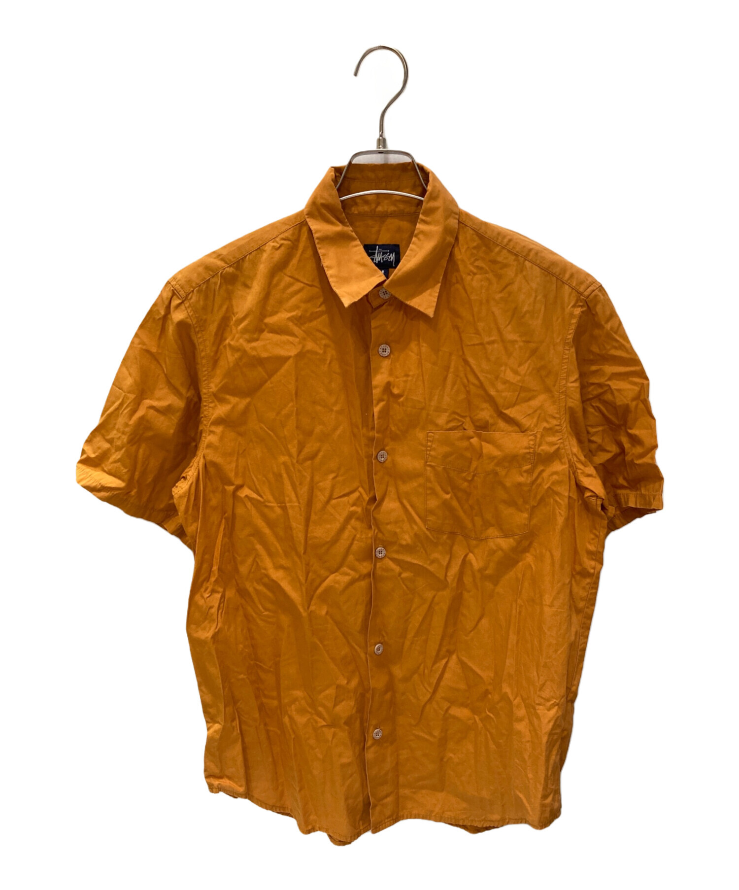 中古・古着通販】stussy (ステューシー) 90S 半袖シャツ オレンジ 