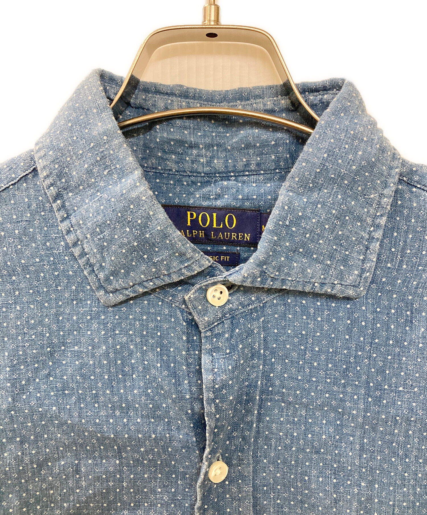 POLO RALPH LAUREN 新品未使用！シャツ　M 正規品 中古・古着通販】POLO RALPH LAUREN (ポロ・ラルフローレン) リネン