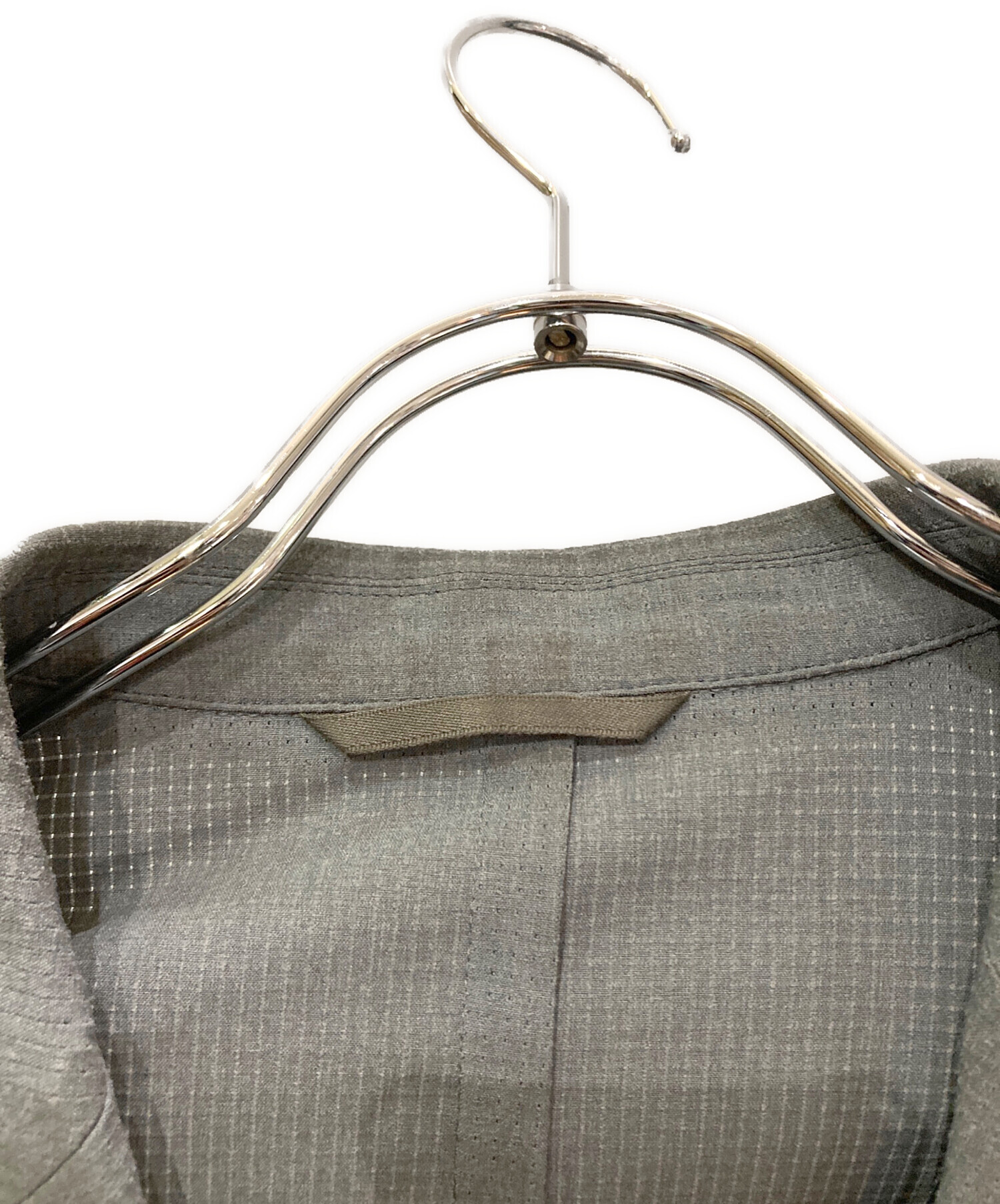 中古・古着通販】AOURE (アウール) F.DOTTI SETUP JACKET グレー