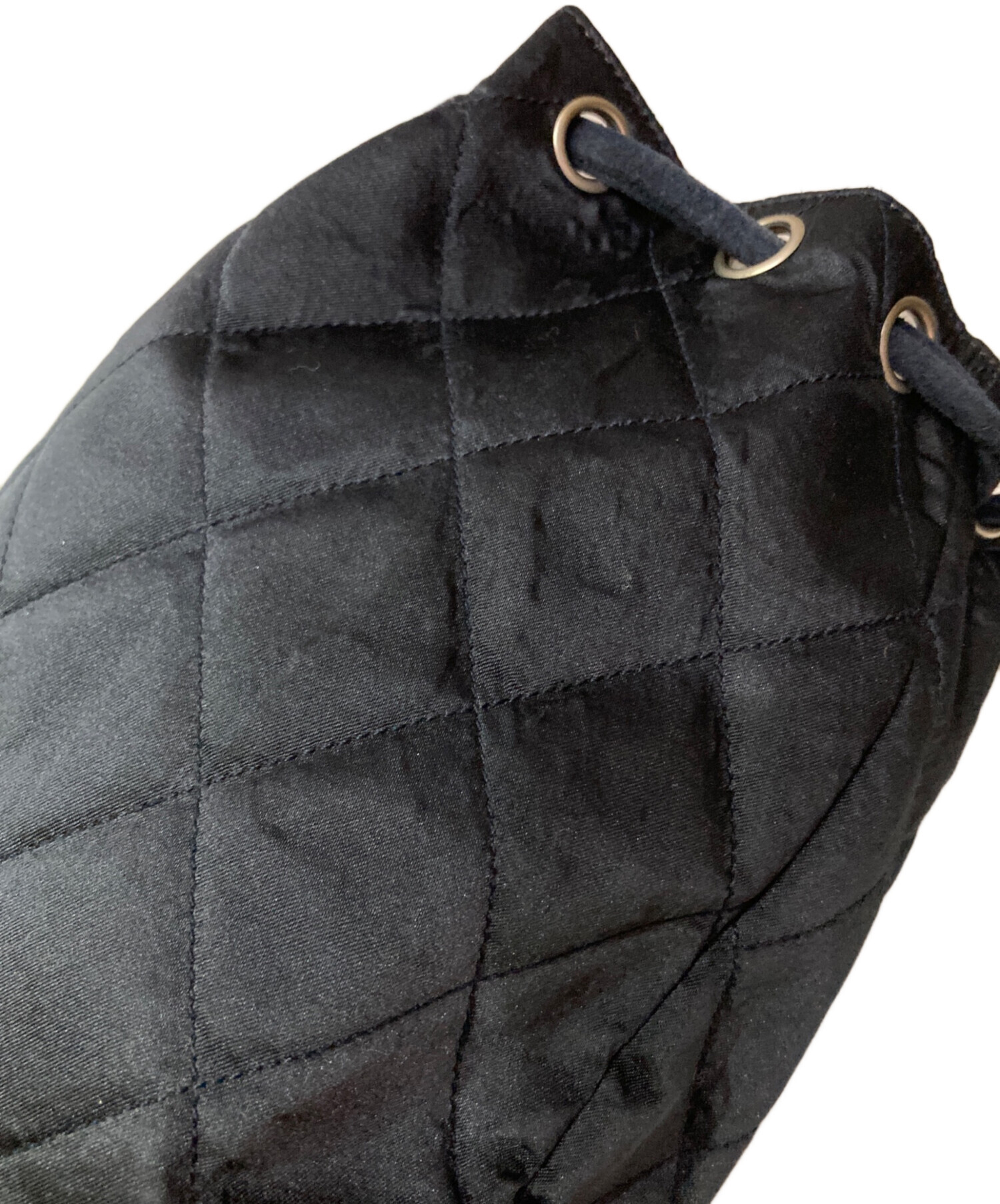 中古・古着通販】CHANEL (シャネル) キルティングバッグ ネイビー