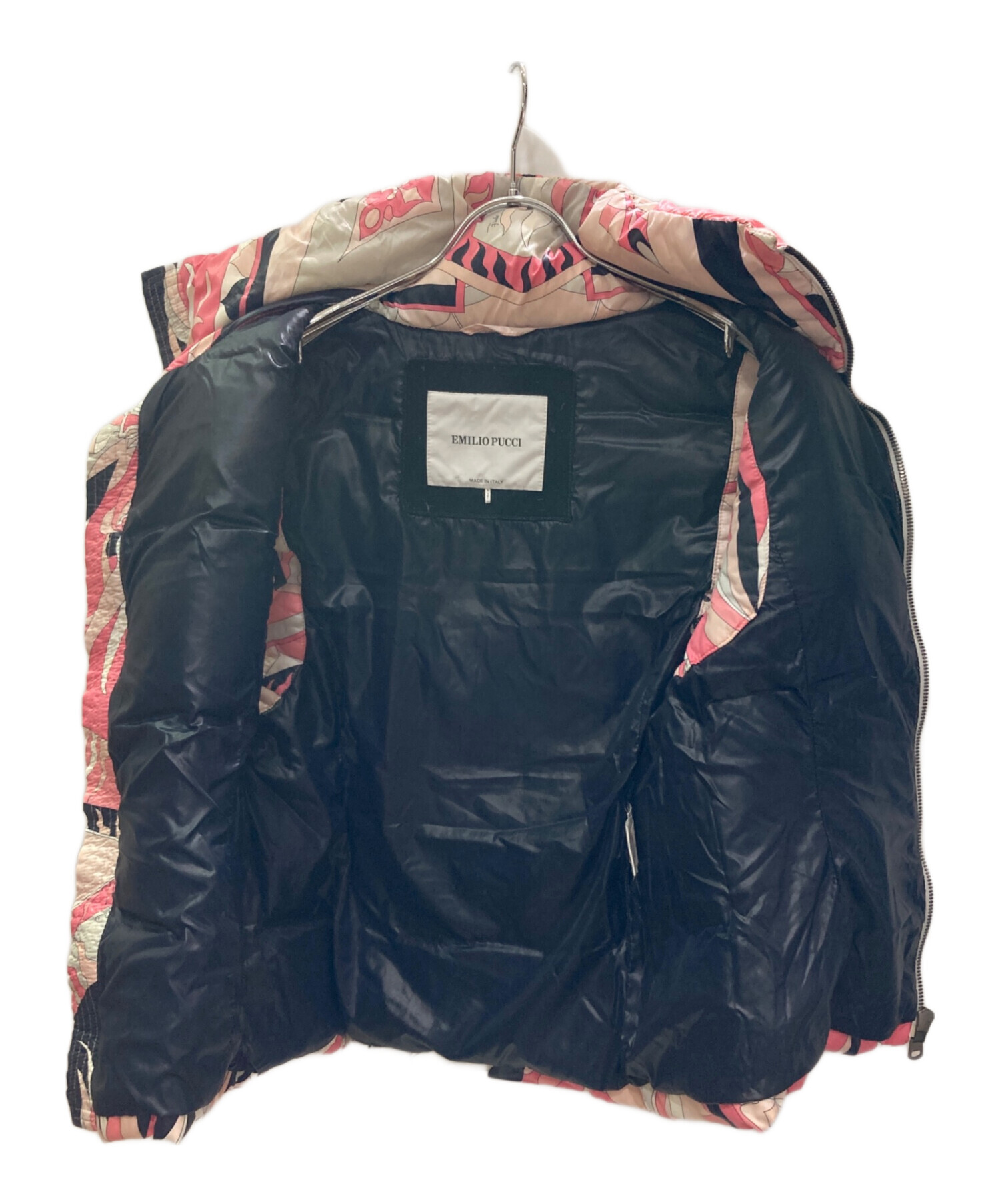 中古・古着通販】Emilio Pucci (エミリオ プッチ) ダウンベスト ピンク